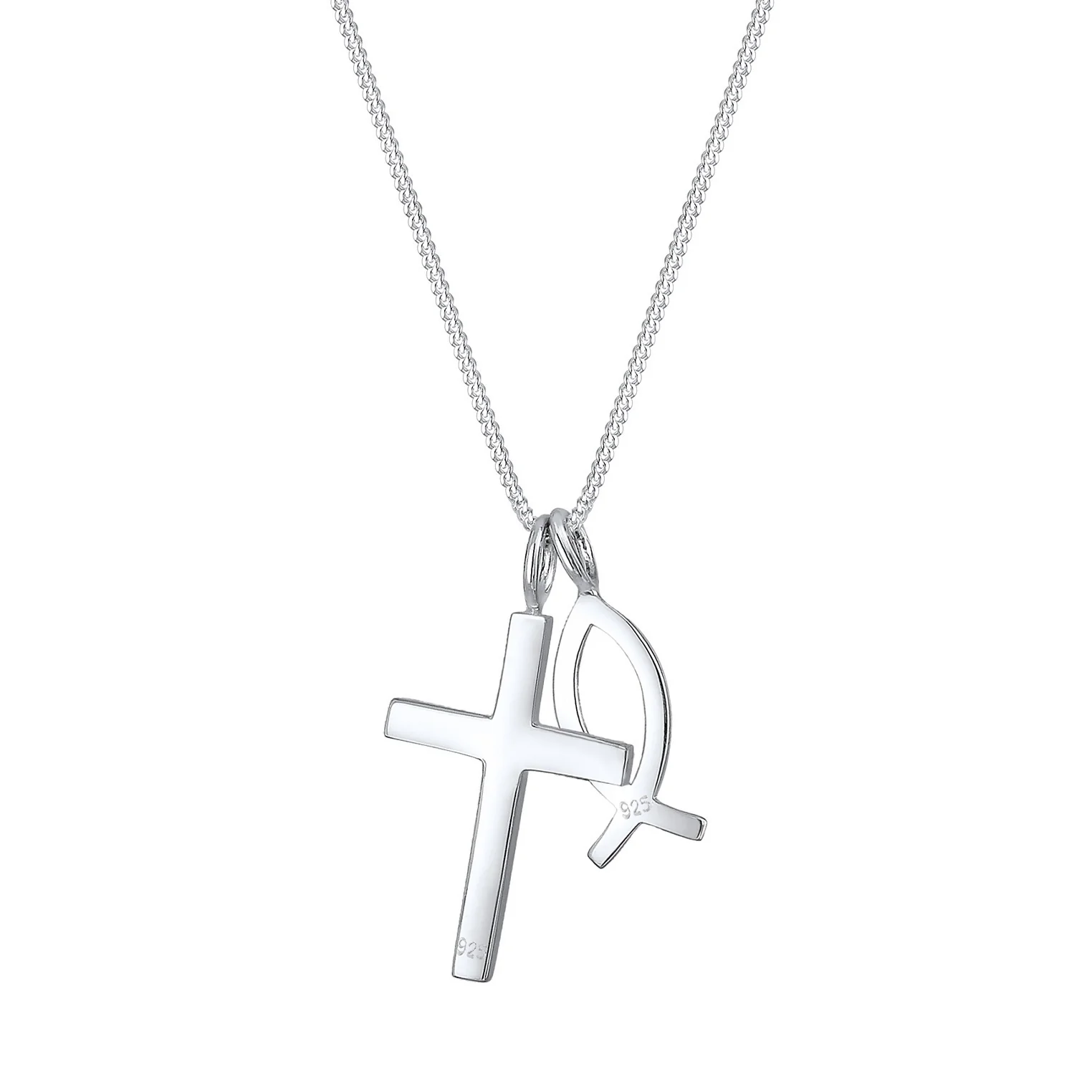 Elli 925 Sterling Silver Link Chain Necklace 2004-BF-0007705-002 - Image 4