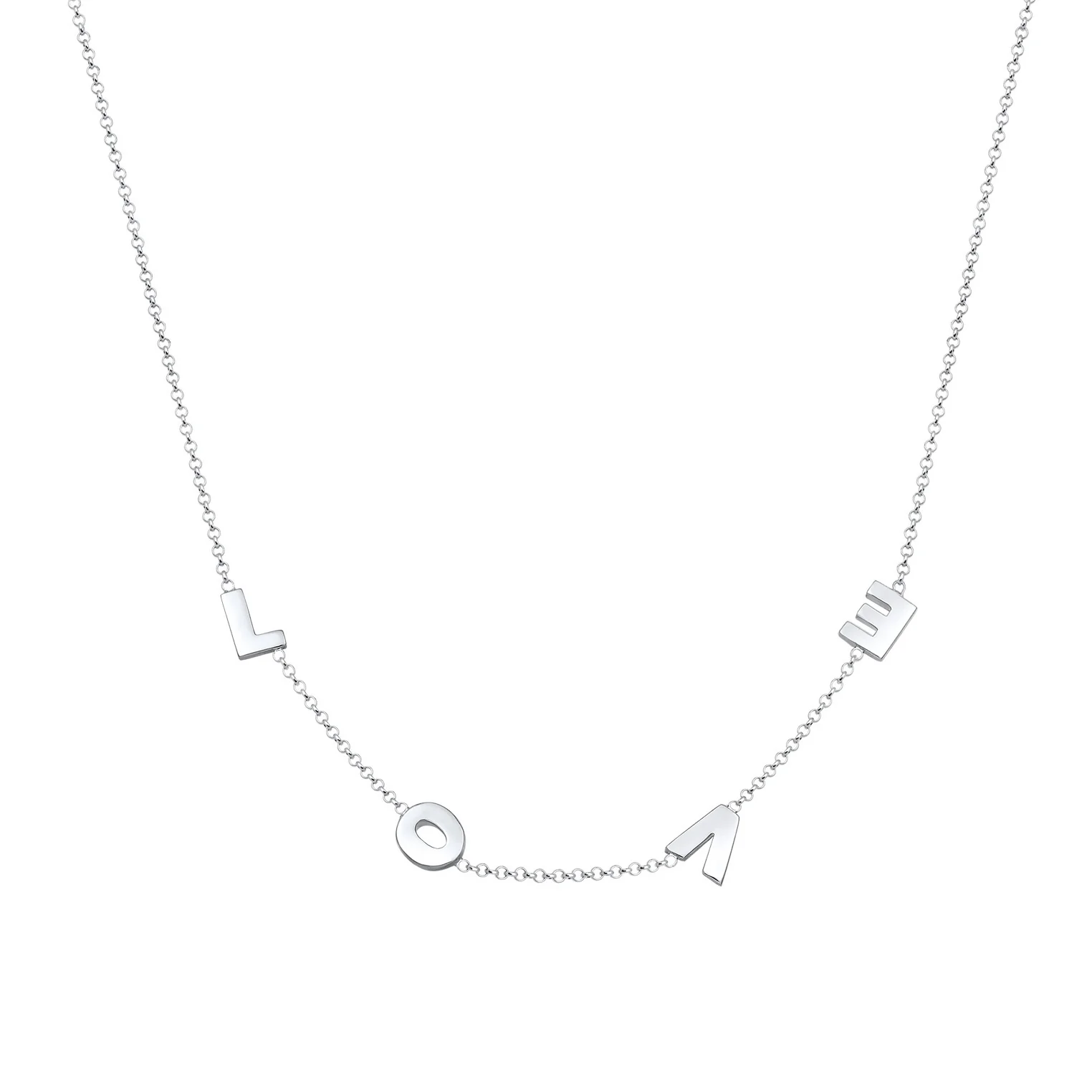 Elli 925 Sterling Silver Link Chain Necklace 2004-BF-0007711-001 - Image 2