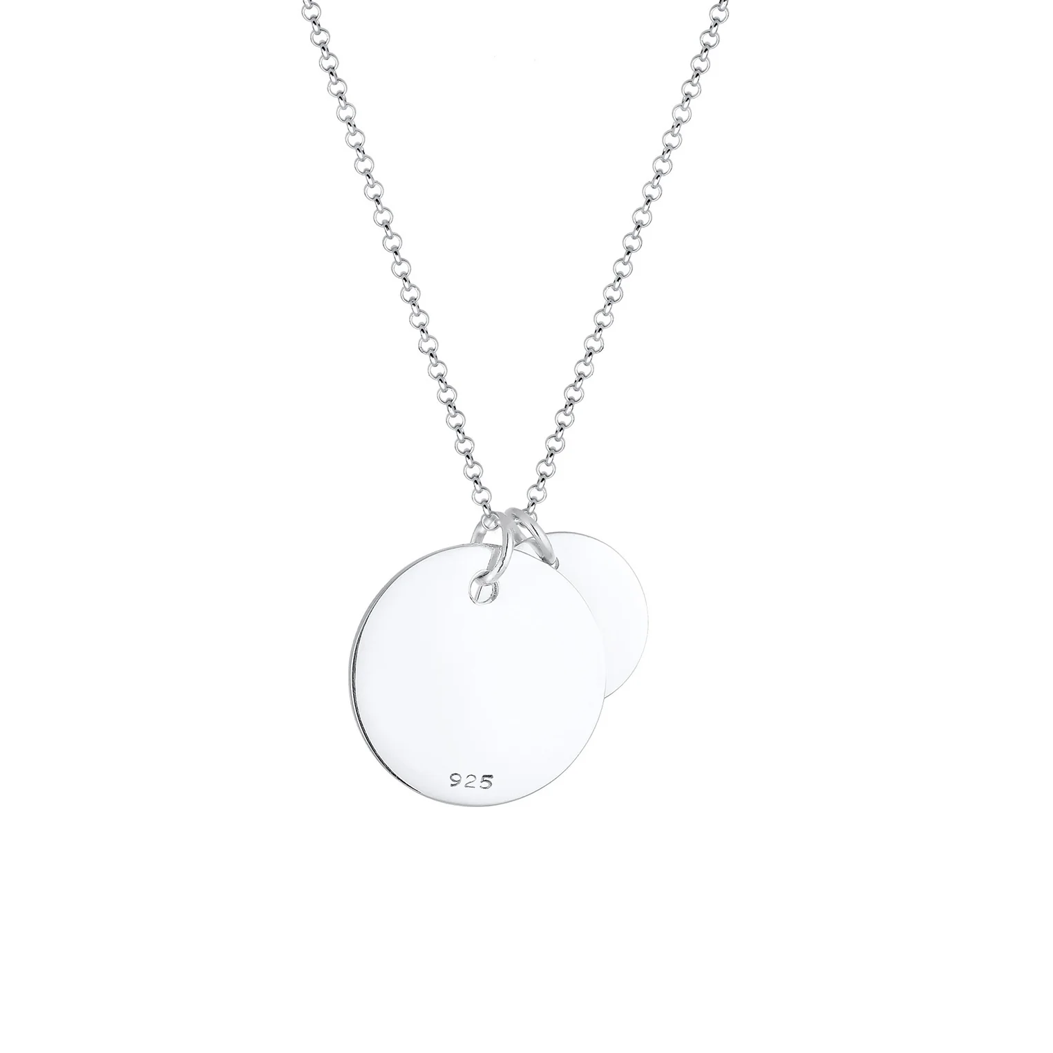 Elli 925 Sterling Silver Link Chain Necklace 2004-BF-0007729-001 - Image 4