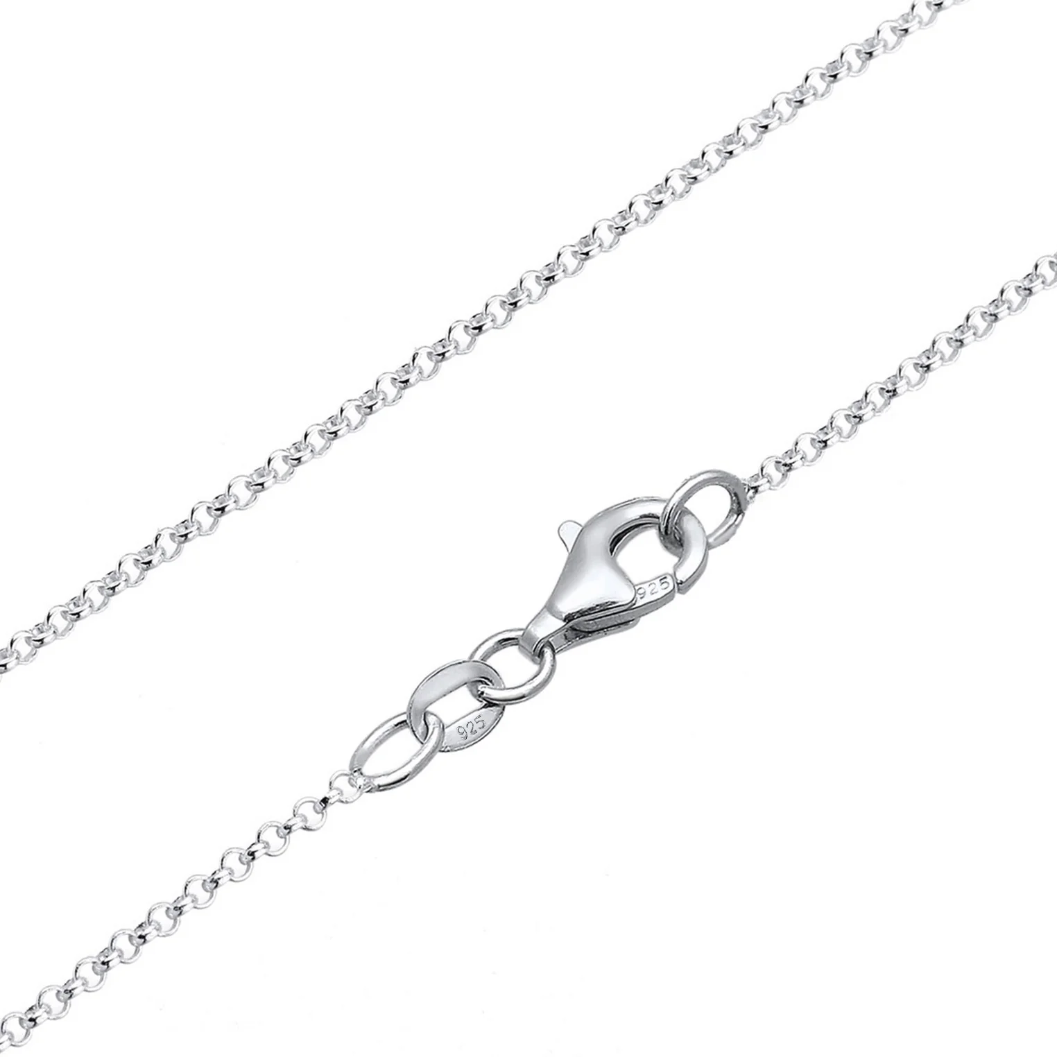 Elli 925 Sterling Silver Link Chain Necklace 2004-BF-0007729-001 - Image 5