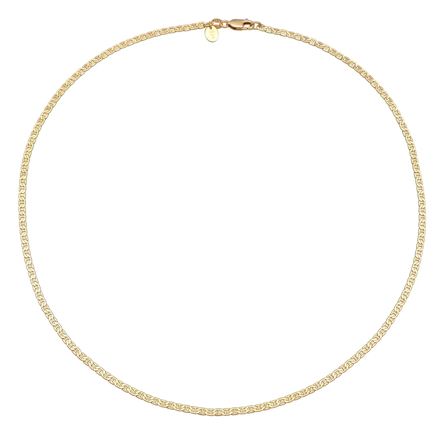 Elli 925 Sterling Silver Link Chain Necklace 2004-BF-0007945-001 - Image 2