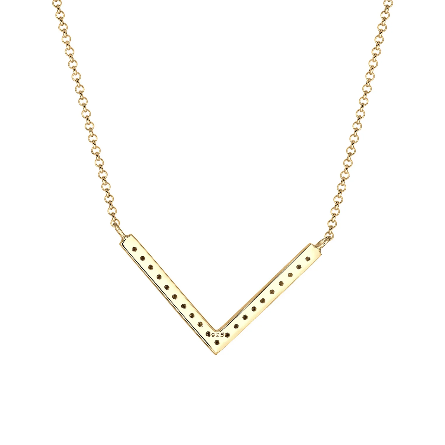Elli 925 Sterling Silver Link Chain Necklace 2004-BF-0008014-001 - Image 4