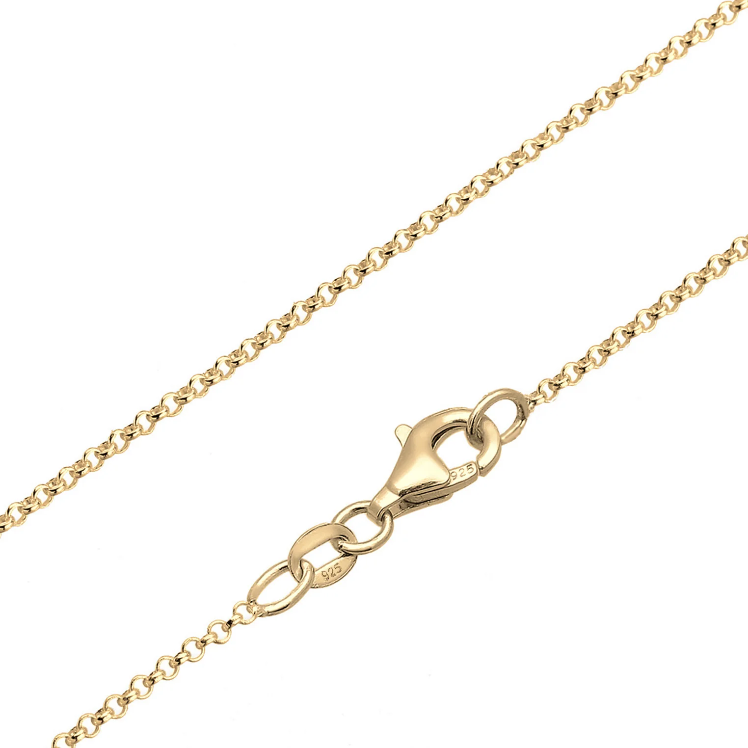 Elli 925 Sterling Silver Link Chain Necklace 2004-BF-0008014-001 - Image 5