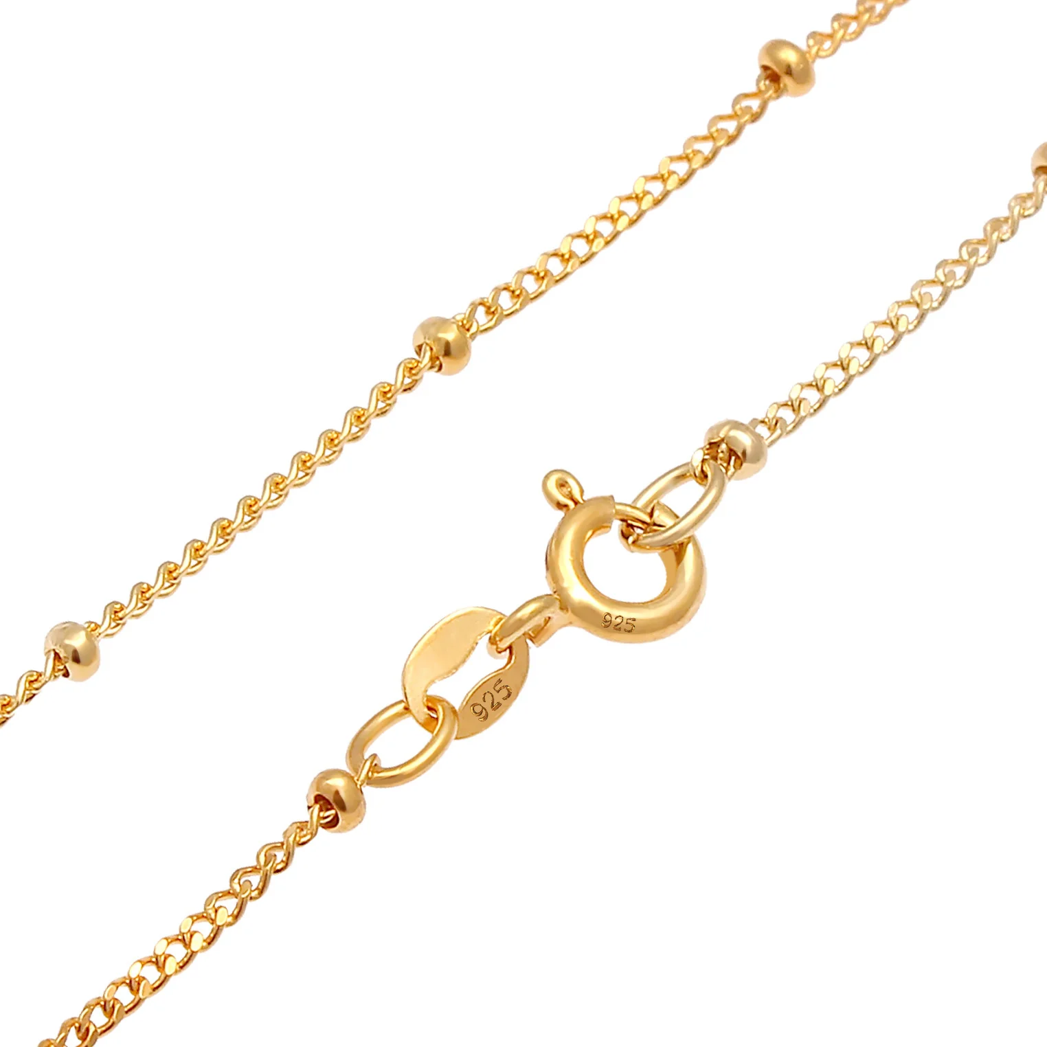 Elli 925 Sterling Silver Link Chain Necklace 2004-BF-0008168-001 - Image 5