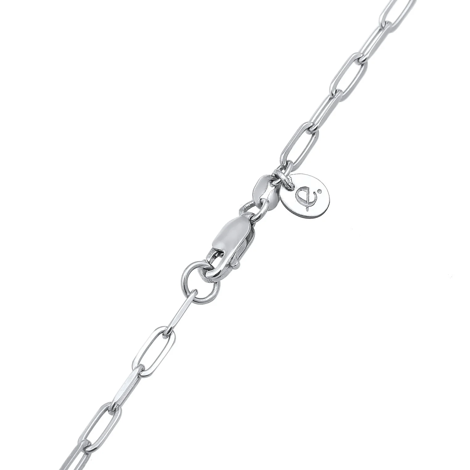 Elli 925 Sterling Silver Link Chain Necklace with Quartz 2004-BF-0007920-001 - Image 5
