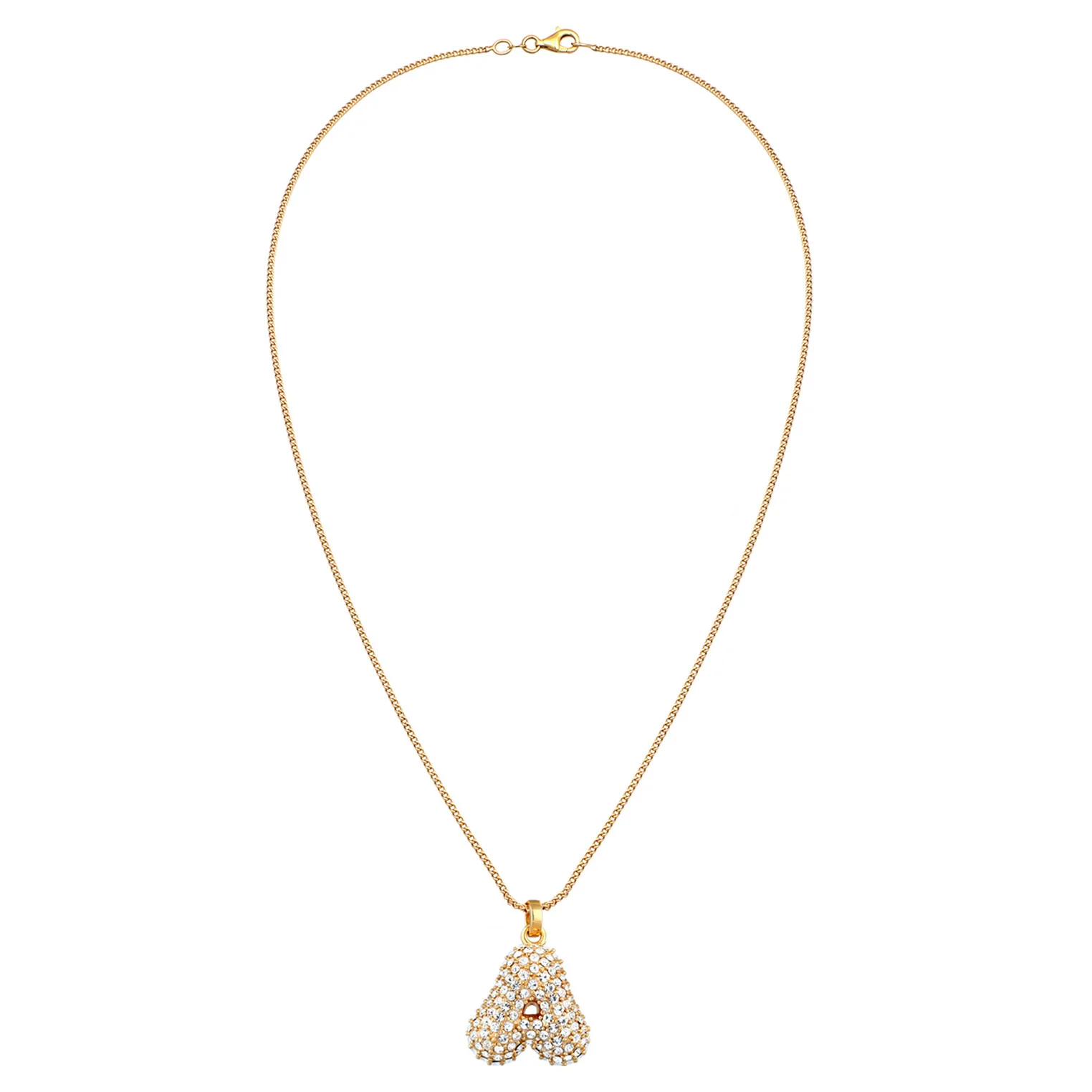 Elli 925 Sterling Silver Necklace Gold plated 2004-BF-0008260-001 - Image 2
