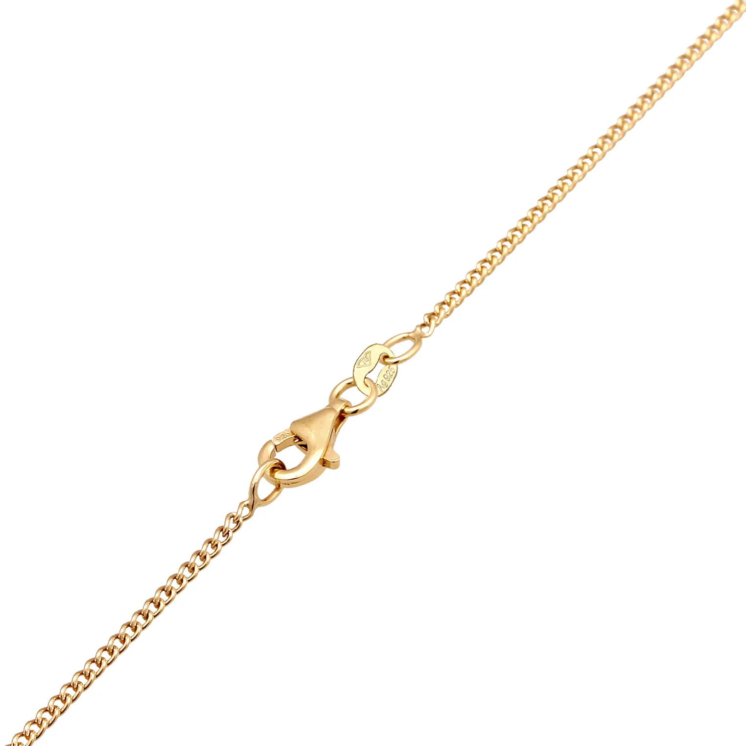 Elli 925 Sterling Silver Necklace Gold plated 2004-BF-0008260-001 - Image 4