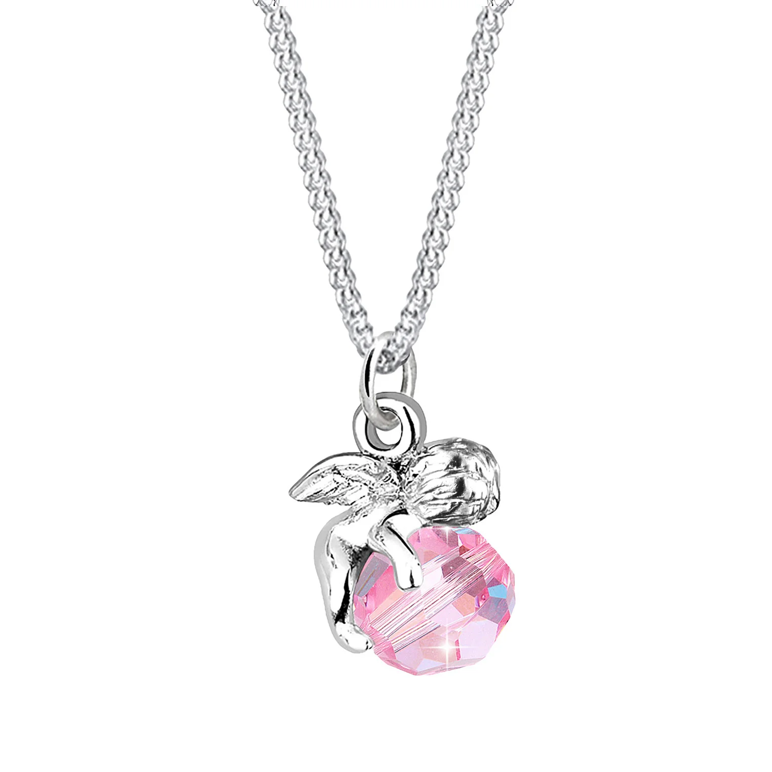 Elli 925 Sterling Silver Necklace with Crystal 2004-BF-0007780-001 - Image 4