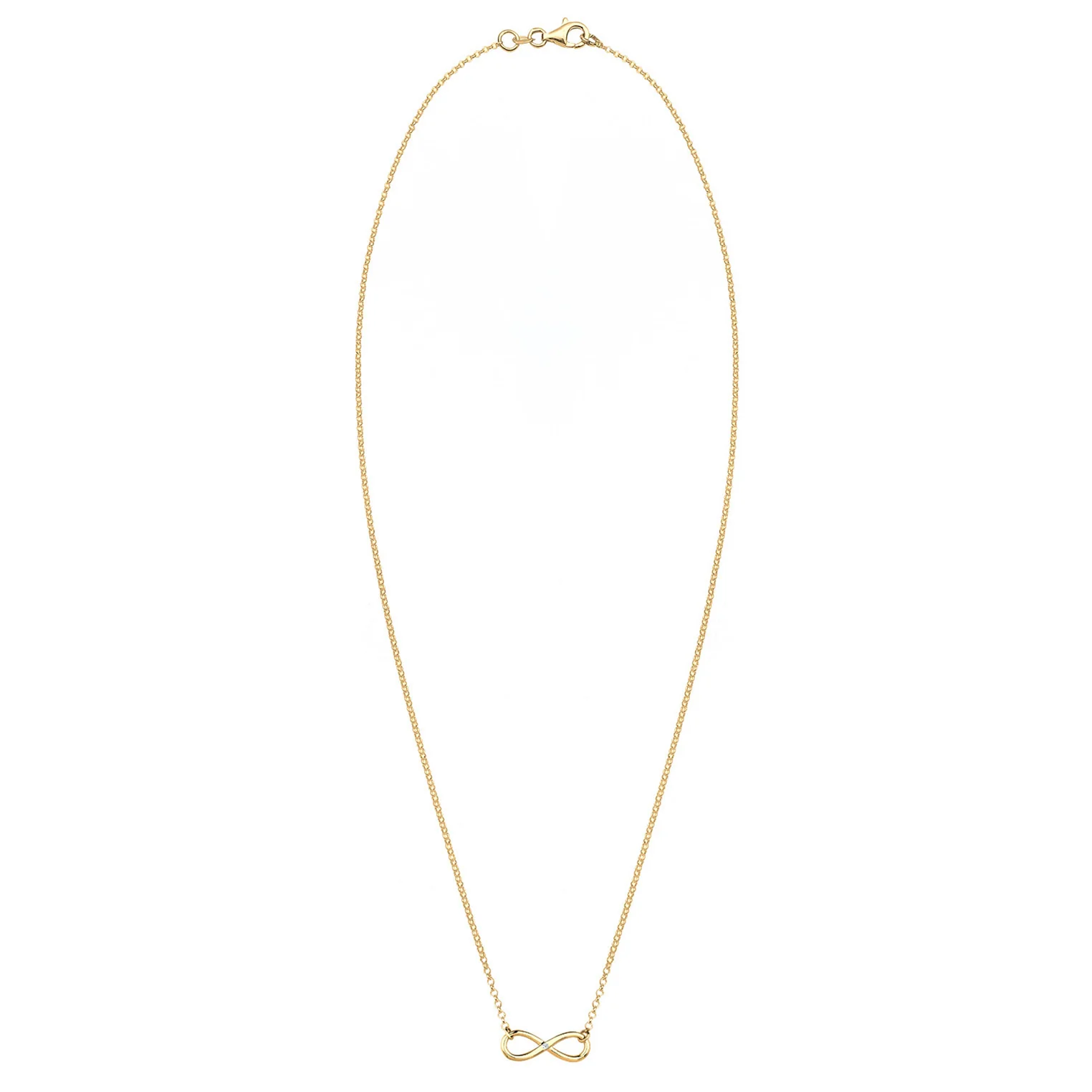 Elli 925 Sterling Silver Necklace with Diamond (0.03 ct) 2004-BF-0007550-001 - Image 3