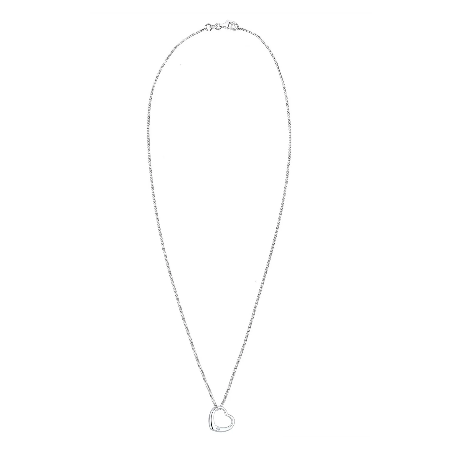 Elli 925 Sterling Silver Necklace with Diamond (0.03 ct) 2004-BF-0007553-001 - Image 3