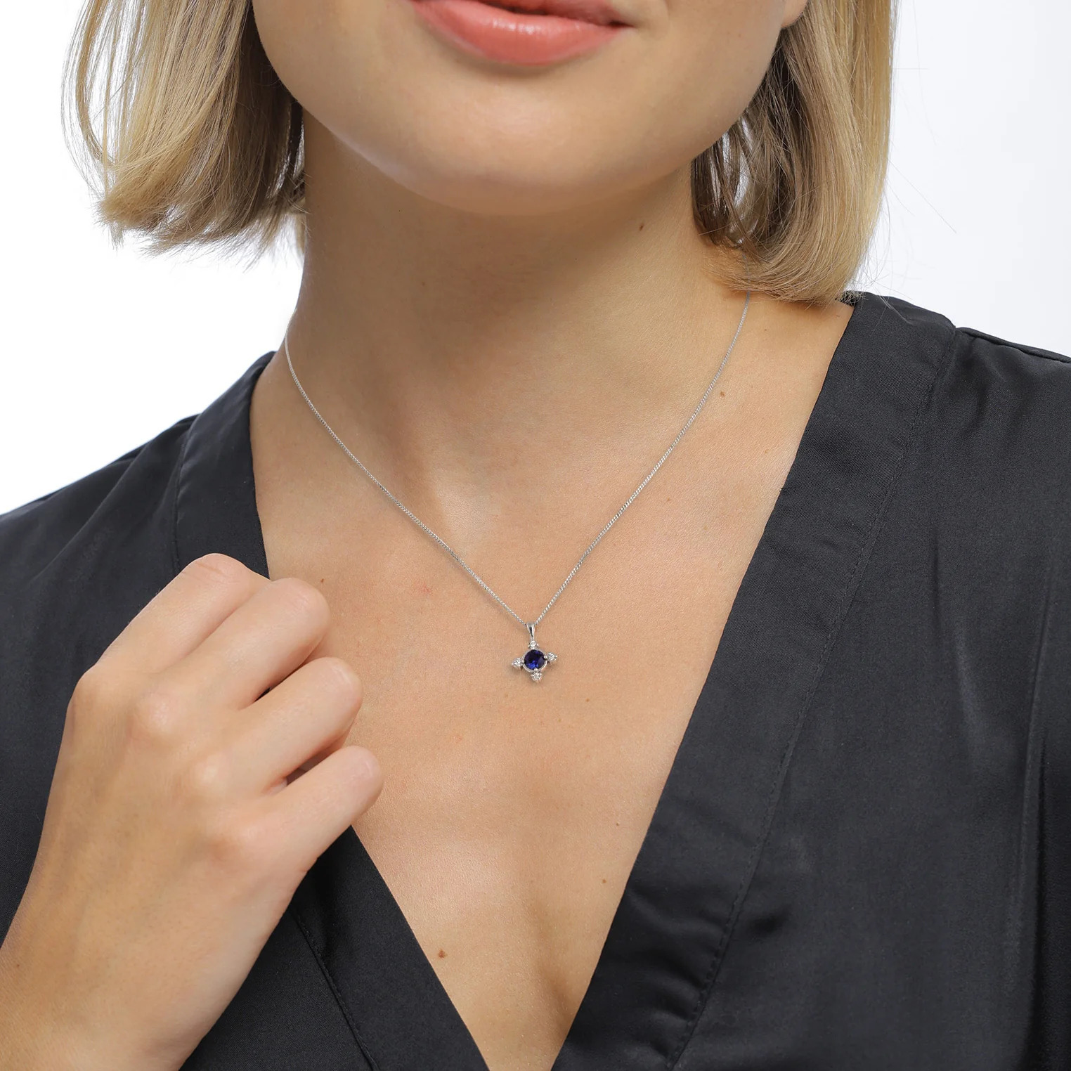 Elli 925 Sterling Silver Necklace with Diamond (0.06 ct) 2004-BF-0008266-001 - Image 6