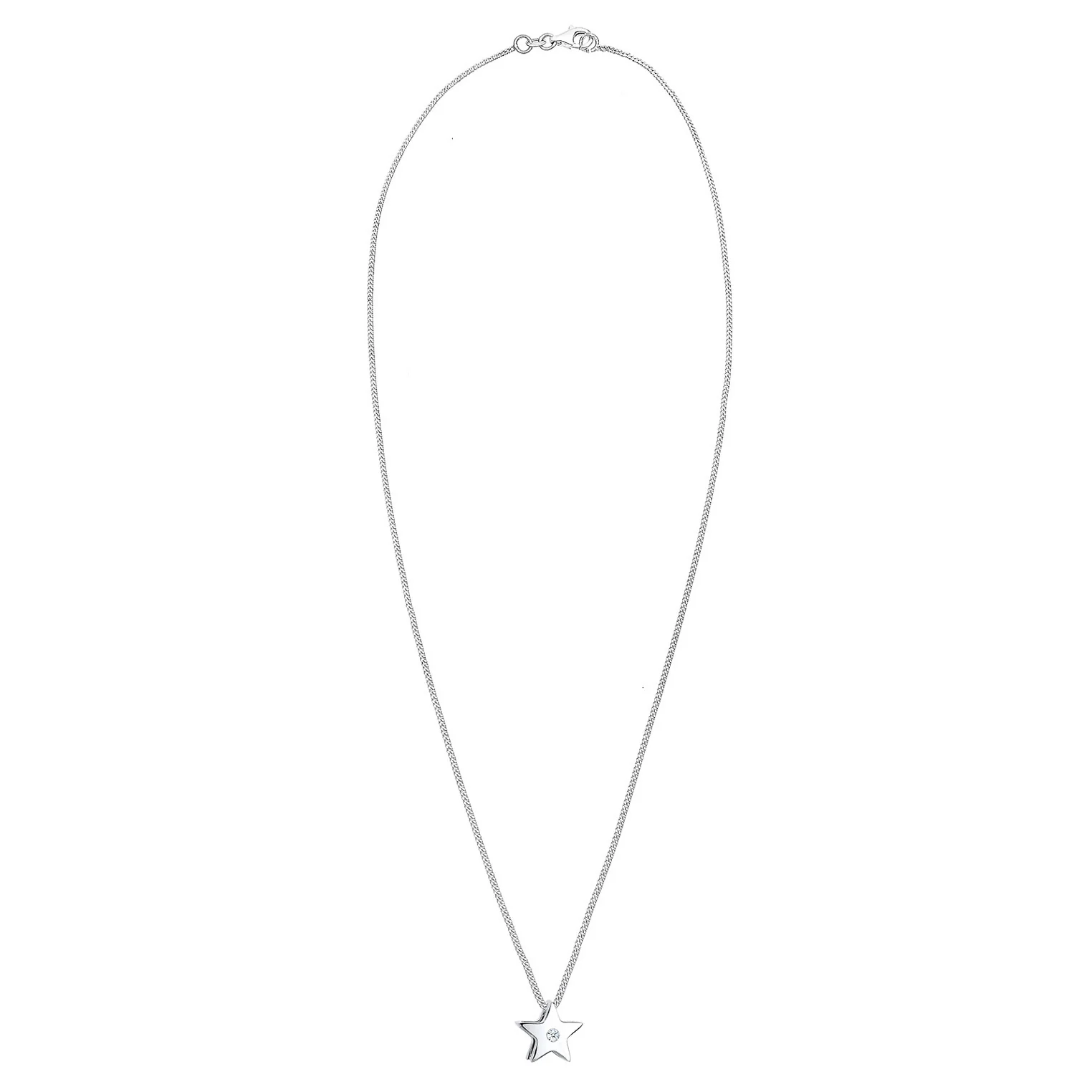 Elli 925 Sterling Silver Necklace with Diamond 2004-BF-0007689-001 - Image 3