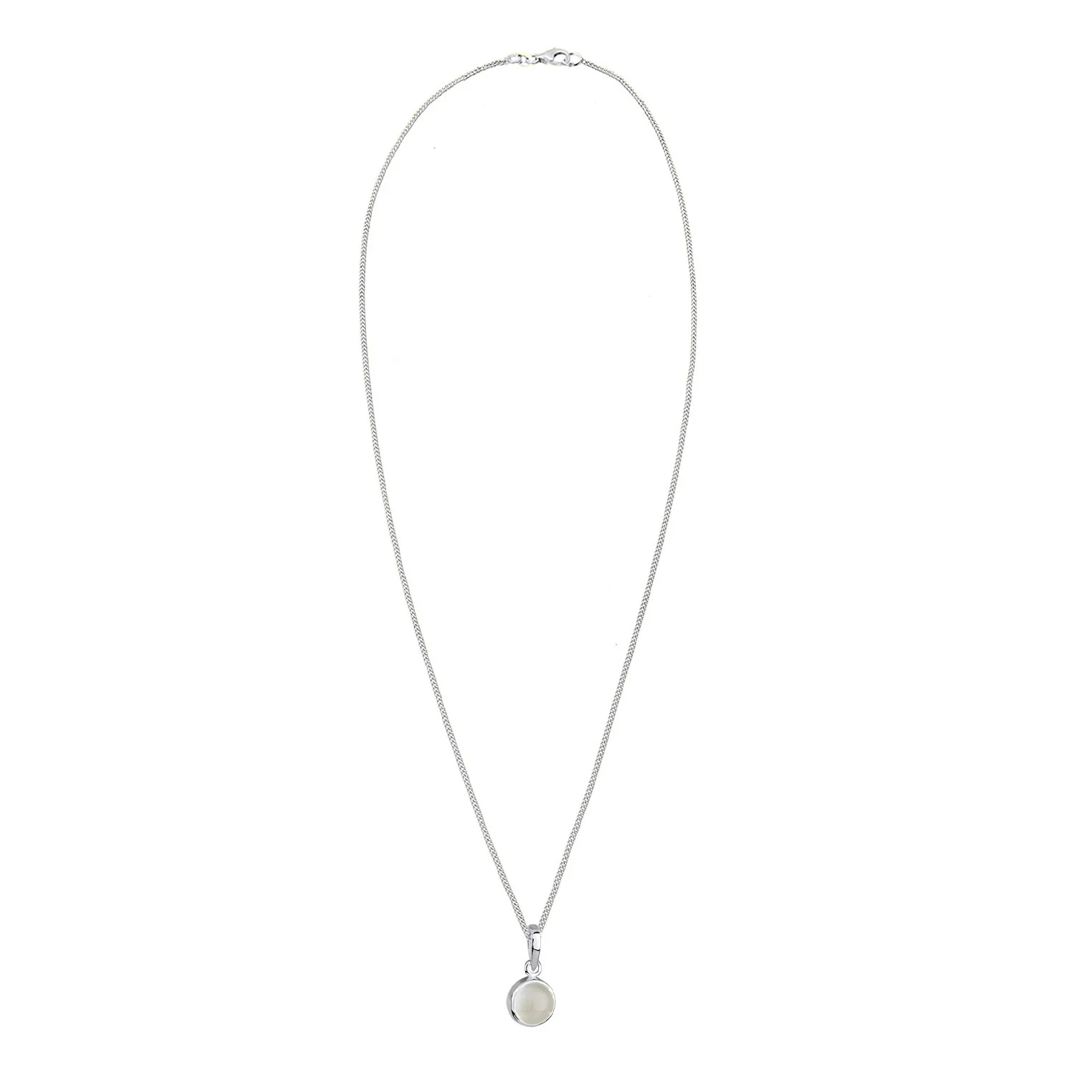 Elli 925 Sterling Silver Necklace with Moonstone 2004-BF-0008193-001 - Image 3