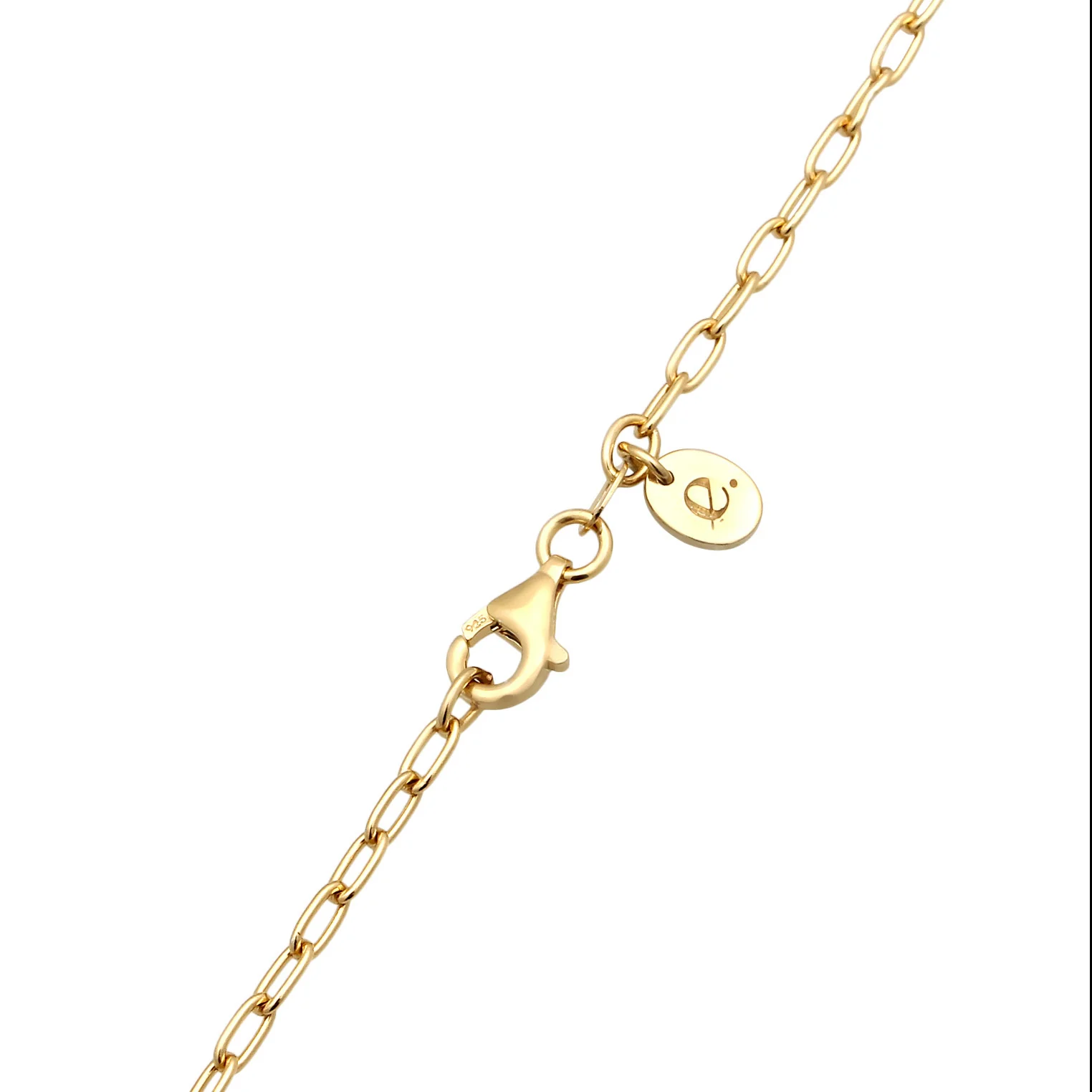Elli 925 Sterling Silver Necklace with Sapphire 2004-BF-0008263-001 - Image 4