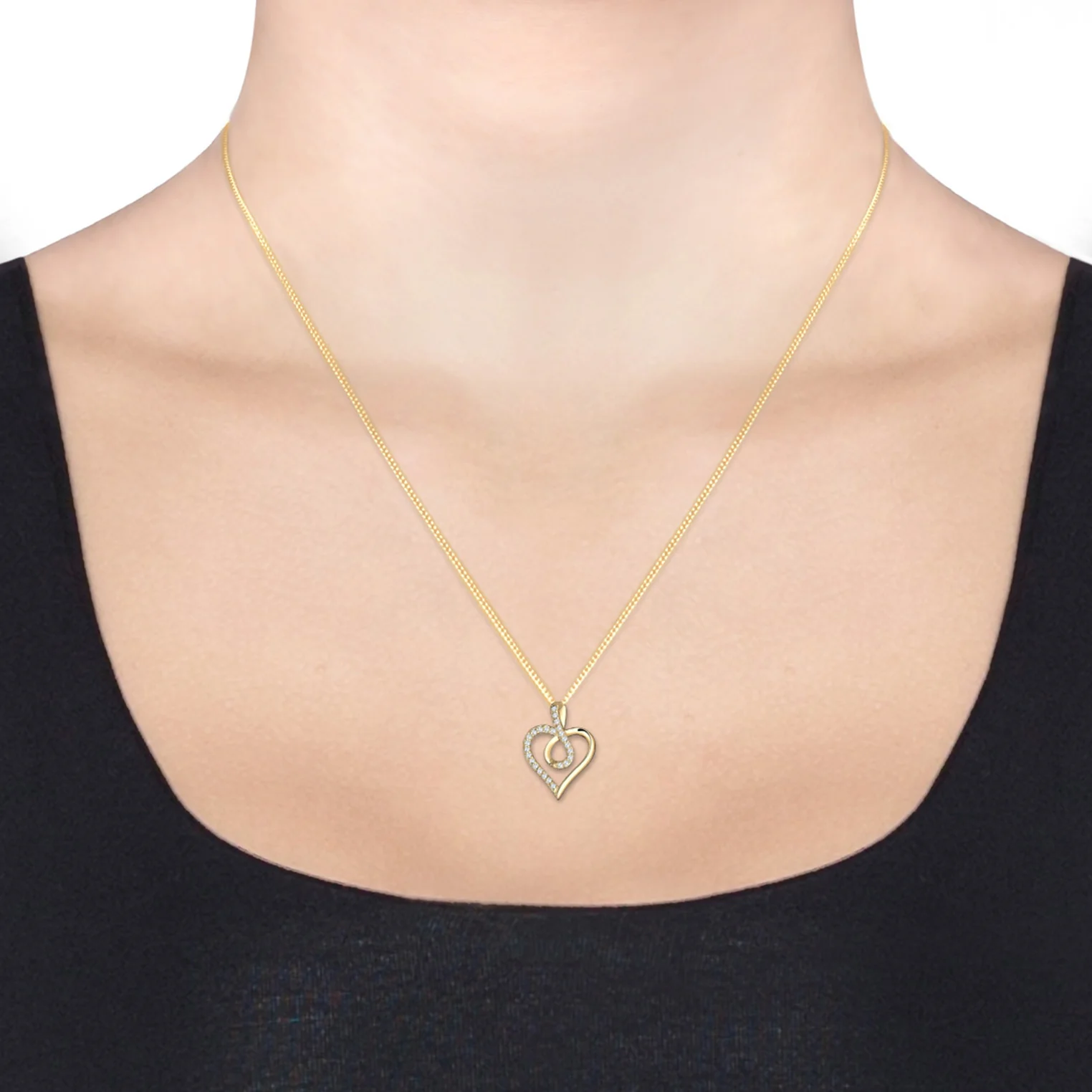 Elli 925 Sterling Silver Necklace with Zirconia 2004-BF-0007654-001 - Image 5