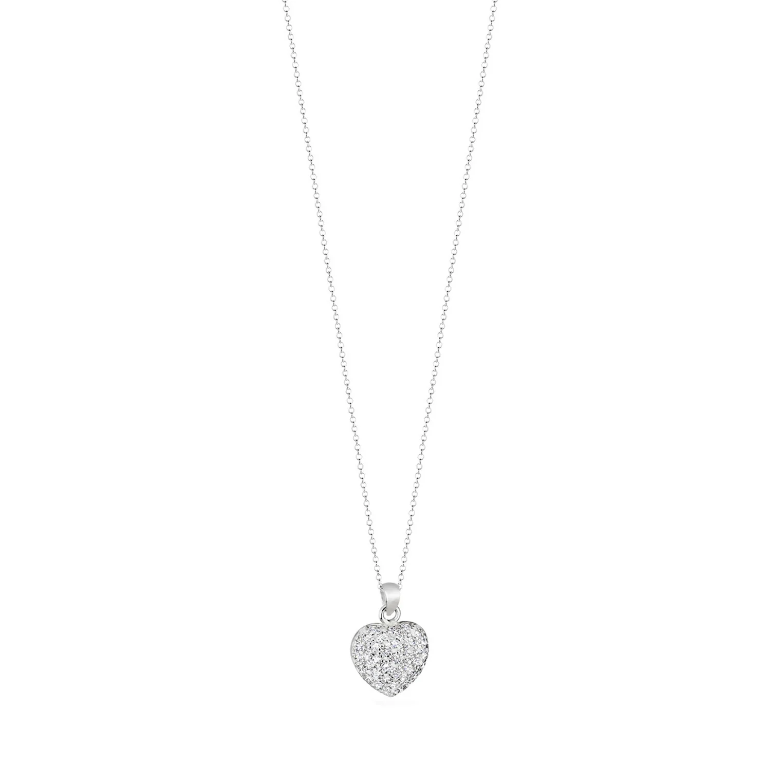 Elli 925 Sterling Silver Necklace with Zirconia 2004-BF-0008096-001 - Image 2