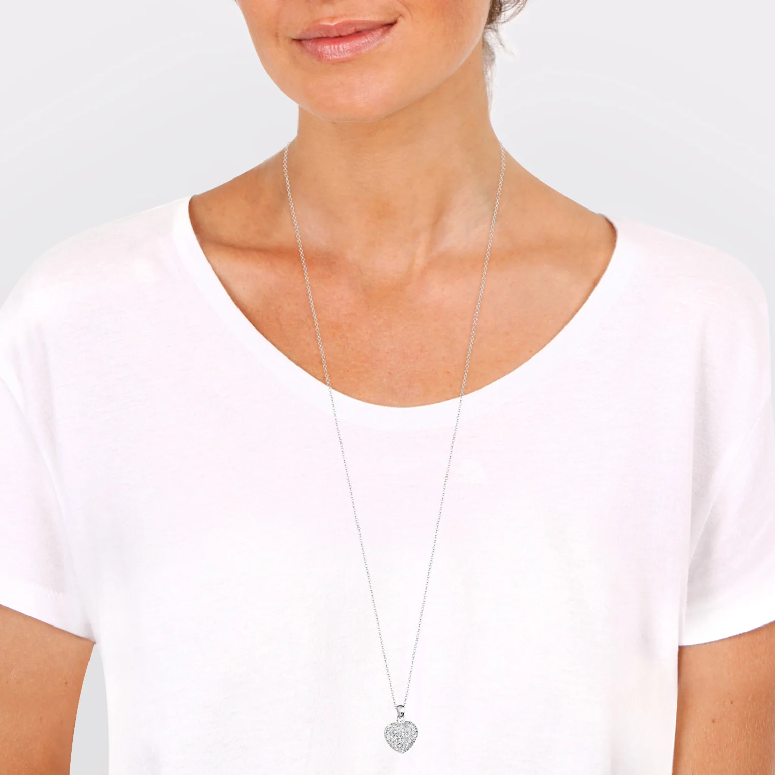 Elli 925 Sterling Silver Necklace with Zirconia 2004-BF-0008096-001 - Image 4