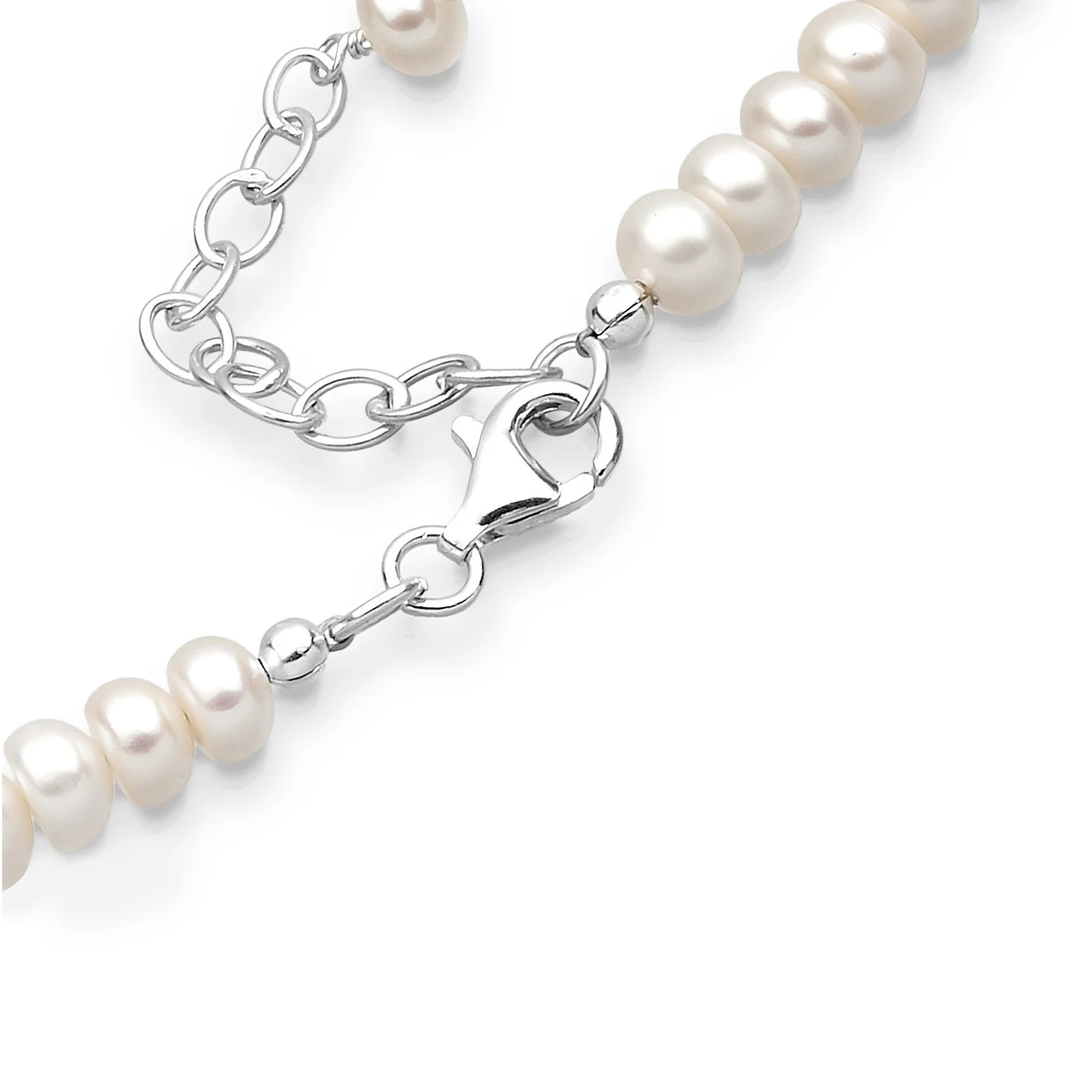 Elli 925 Sterling Silver Pearl Necklace 2004-BF-0008098-001 - Image 2