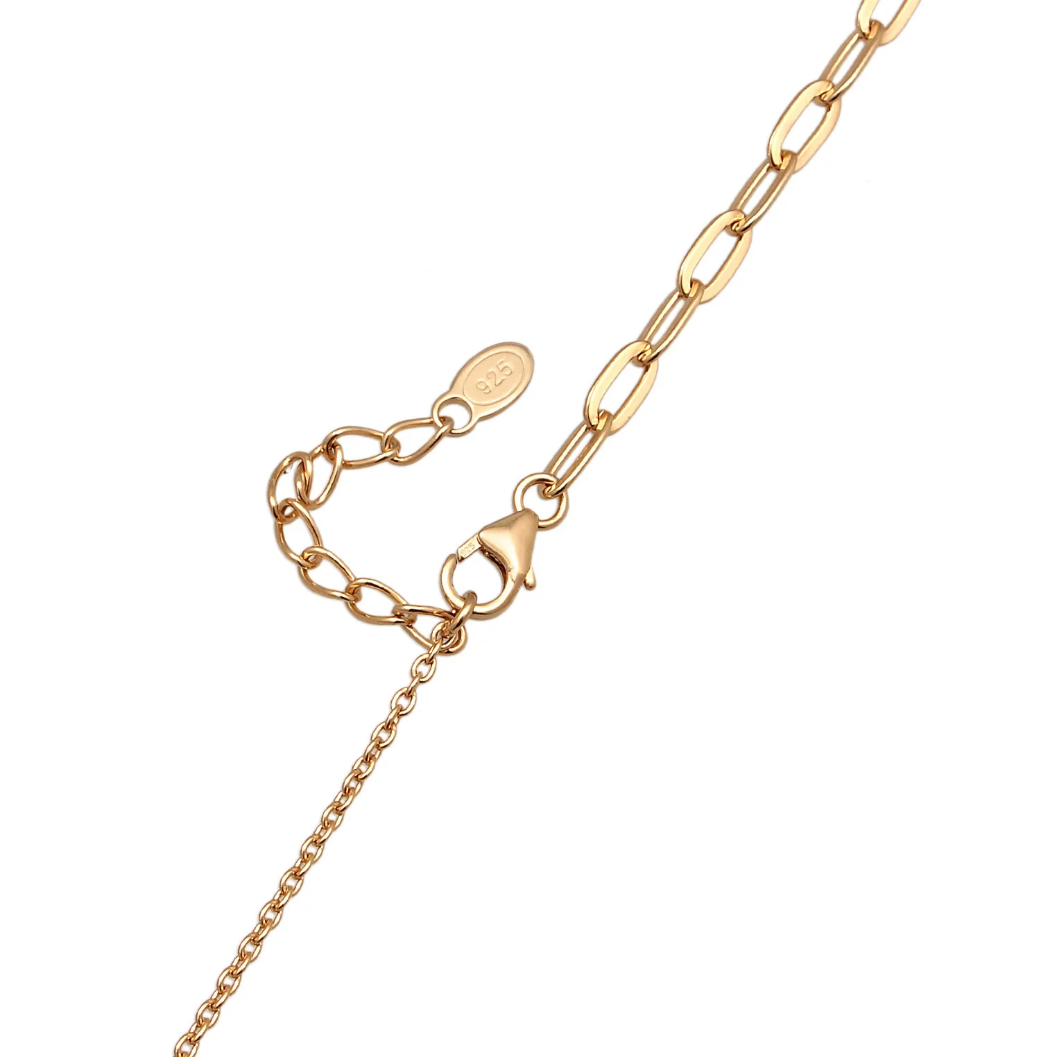 Elli 925 Sterling Silver Pearl Necklace Gold plated 2004-BF-0008241-001 - Image 4