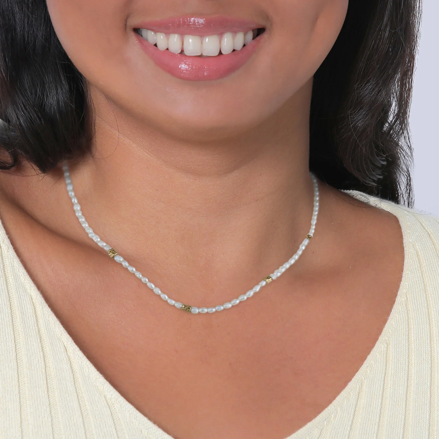Elli 925 Sterling Silver Pearl Necklace with Pearl 2004-BF-0007245-001 - Image 6