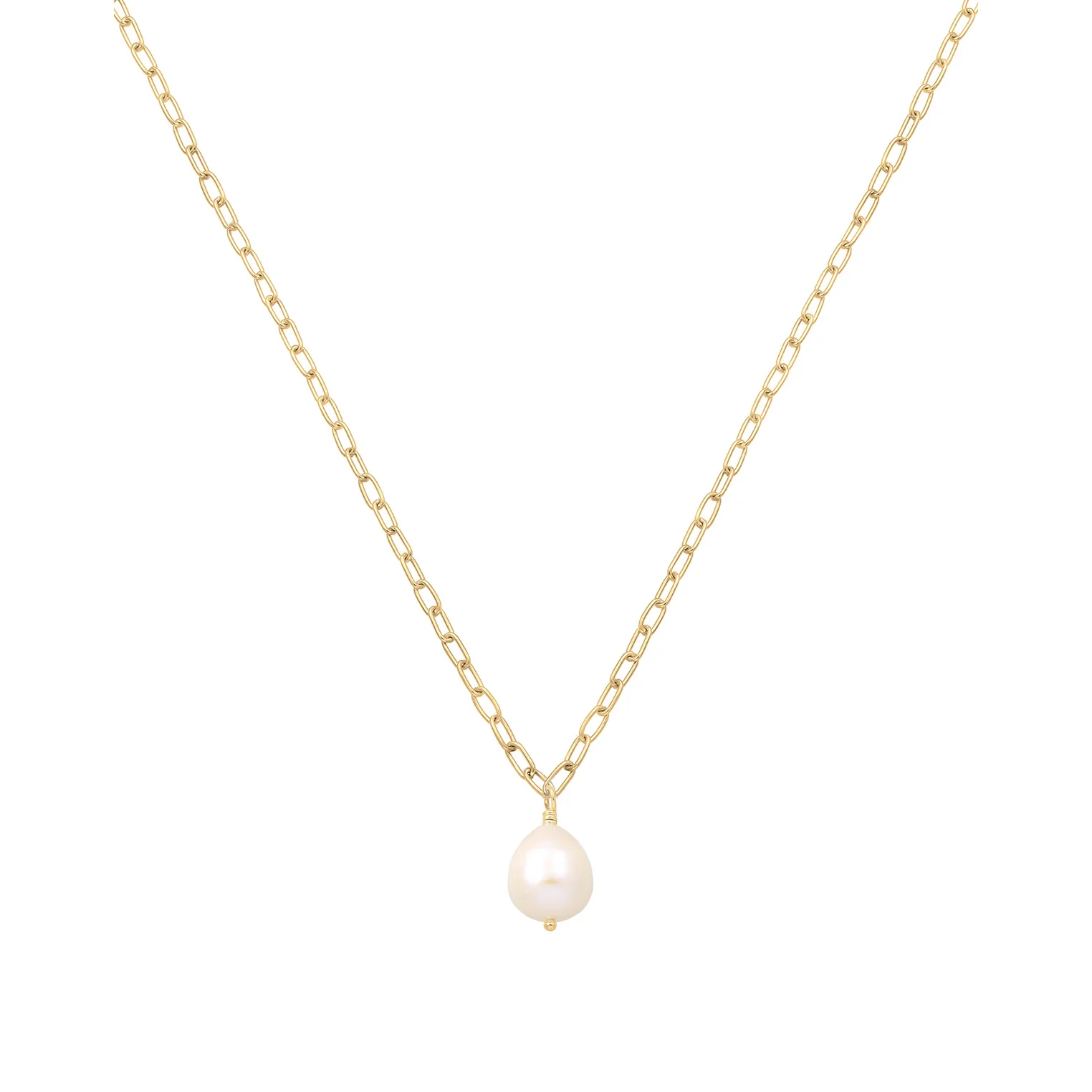 Elli 925 Sterling Silver Pearl Necklace with Pearl 2004-BF-0007727-001 - Image 2