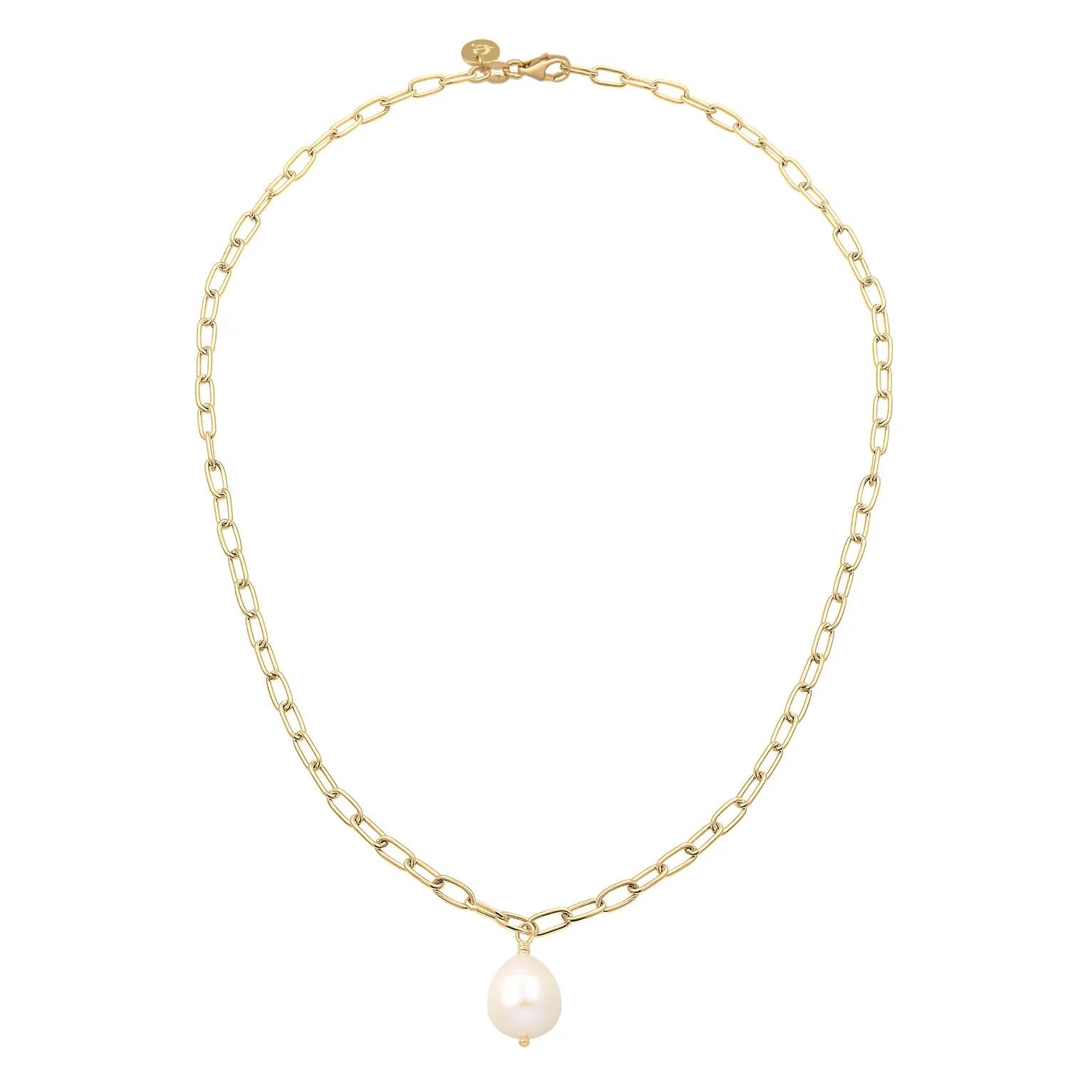 Elli 925 Sterling Silver Pearl Necklace with Pearl 2004-BF-0007727-001 - Image 3