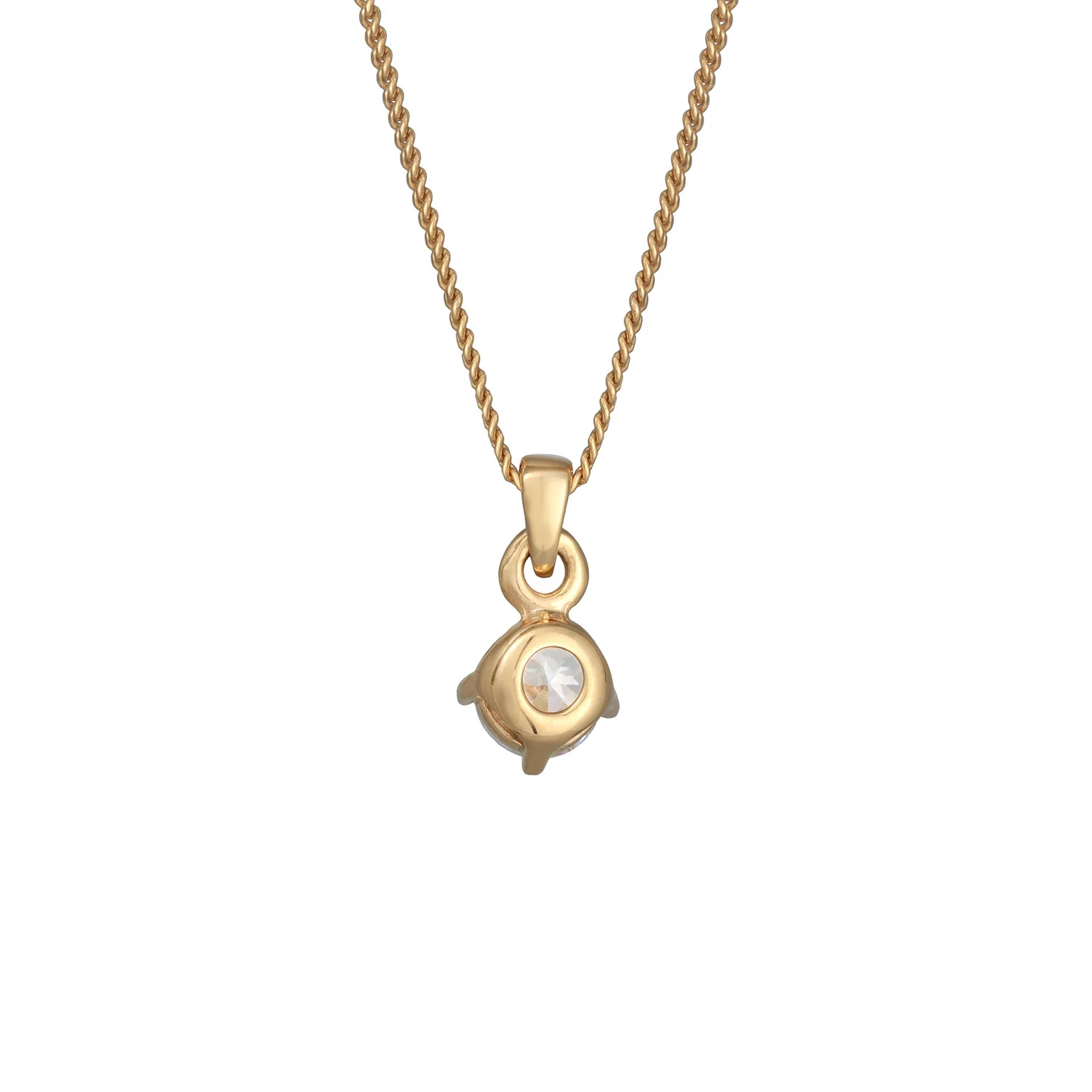 Elli 925 Sterling Silver Solitaire Necklace 2004-BF-0007954-001 - Image 3