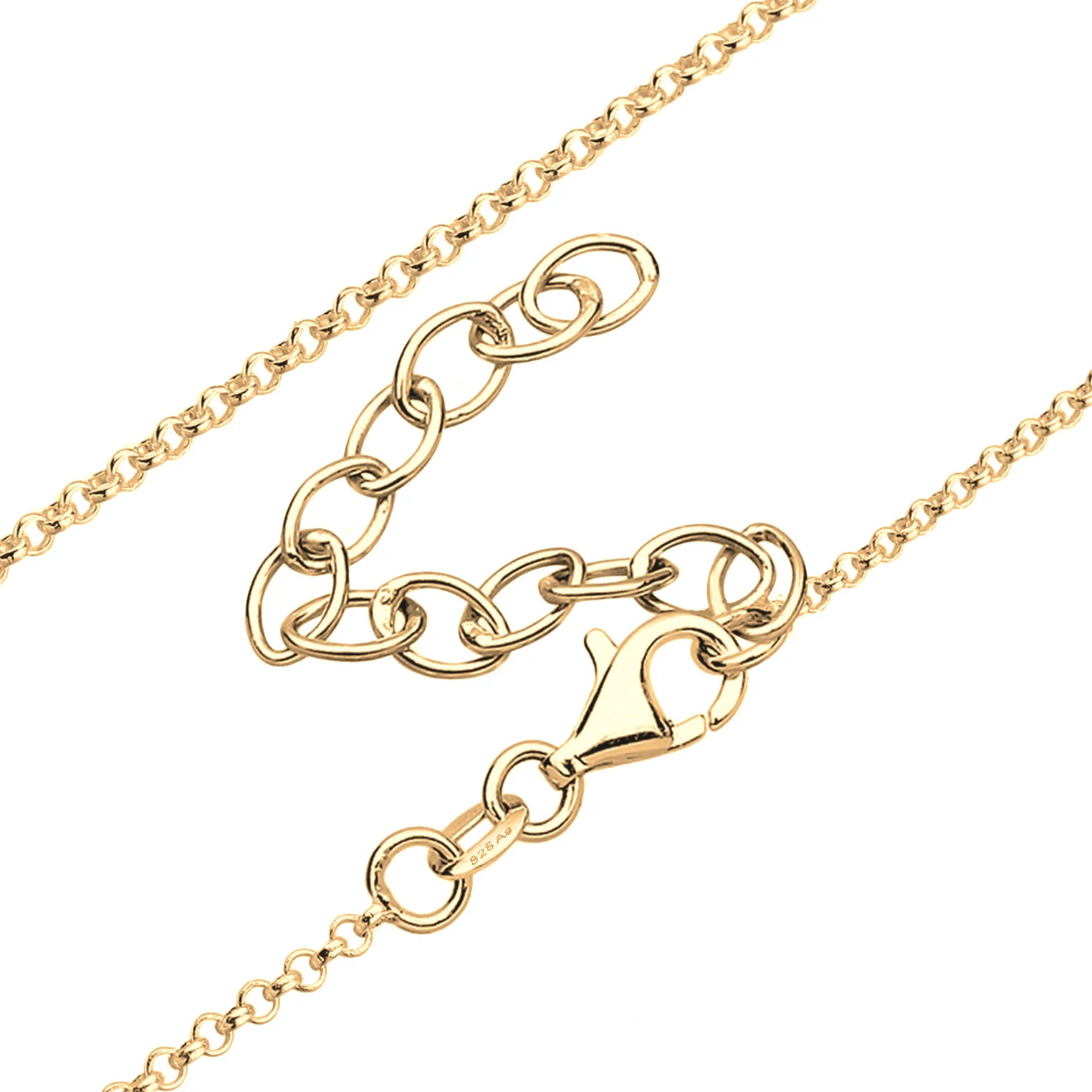 Elli 925 Sterling Silver Y Chain Necklace 2004-BF-0007664-001 - Image 4