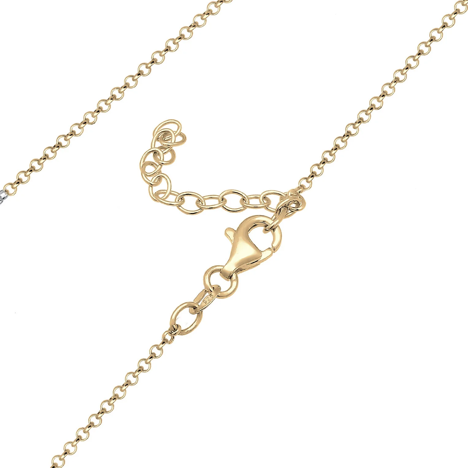 Elli 925 Sterling Silver Y Chain Necklace 2004-BF-0007738-001 - Image 5