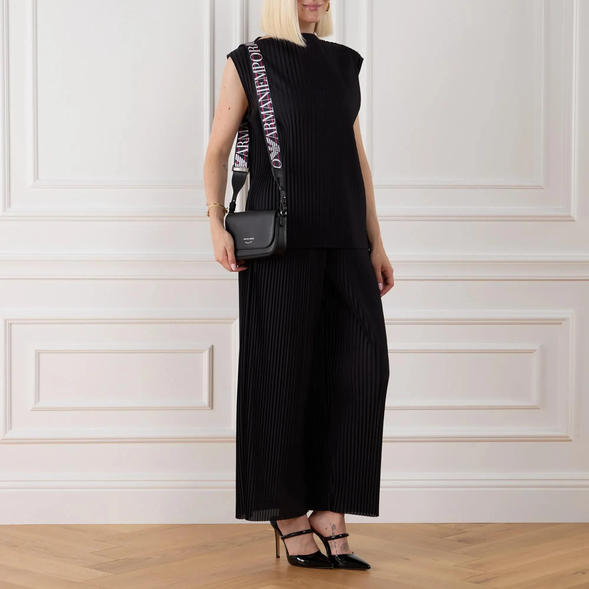 Emporio Armani Black Clutch 2001-A0424695 - Image 2