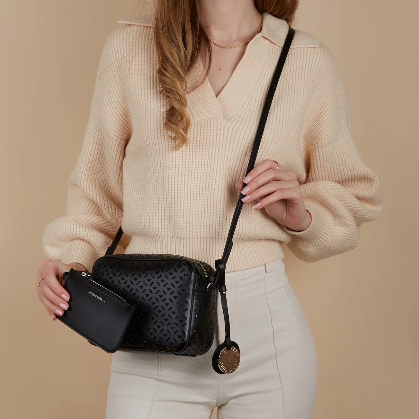 Emporio Armani Black Crossbody Bag Y3B092-YVX3E-80535 - Image 2