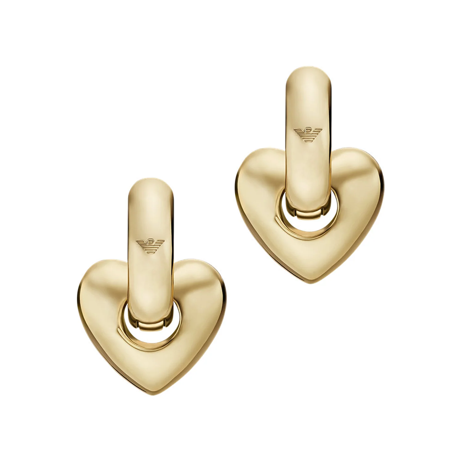 Emporio Armani Copper Gold Coloured Earrings EGS3266710 - Image 3