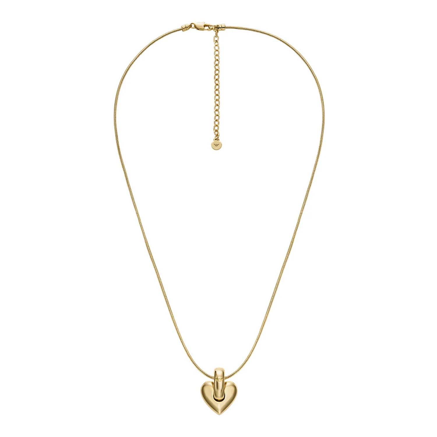 Emporio Armani Copper Gold Coloured Necklace EGS3265710 - Image 3