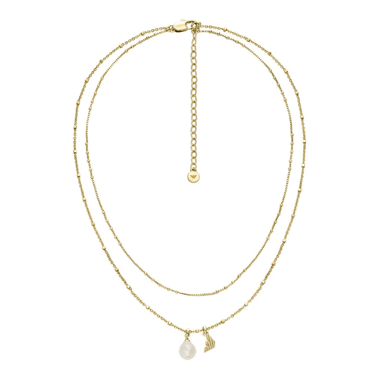 Emporio Armani Copper Gold Coloured Necklace EGS3273710 - Image 3