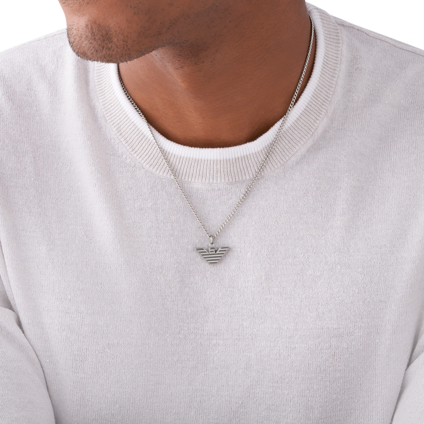 Emporio Armani Essential Silver Necklace EGS2916040 - Image 2