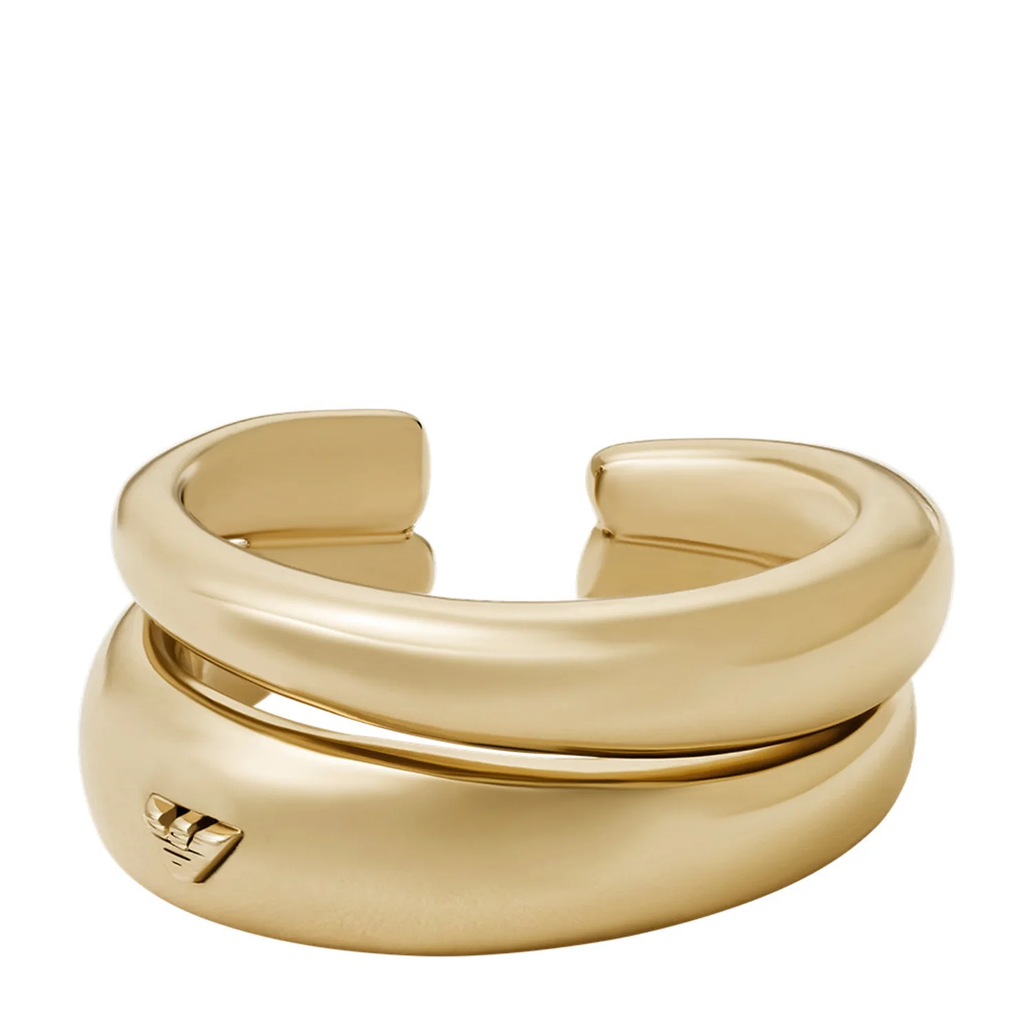Emporio Armani Gold Coloured Ring EGS31937106.5 - Image 3