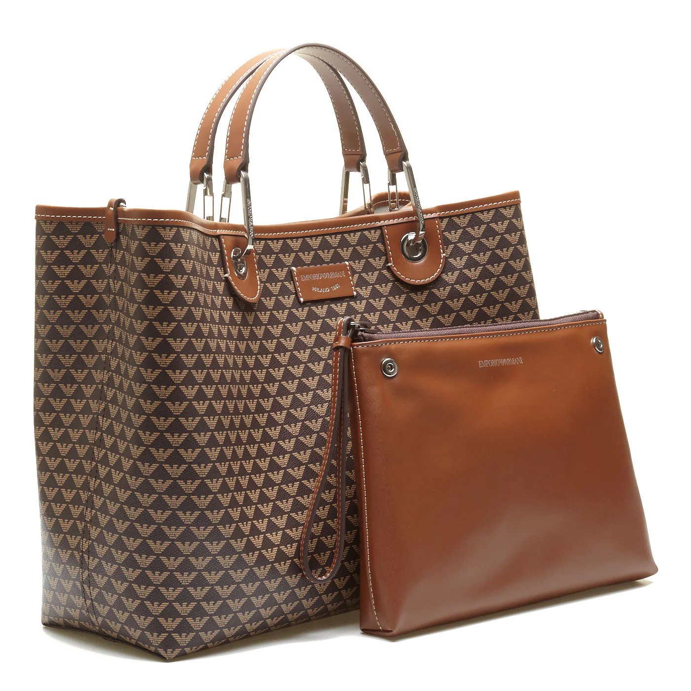 Emporio Armani Testa di Moro Bruine Handtas Y3D165-YFG5E-85172 - Image 2
