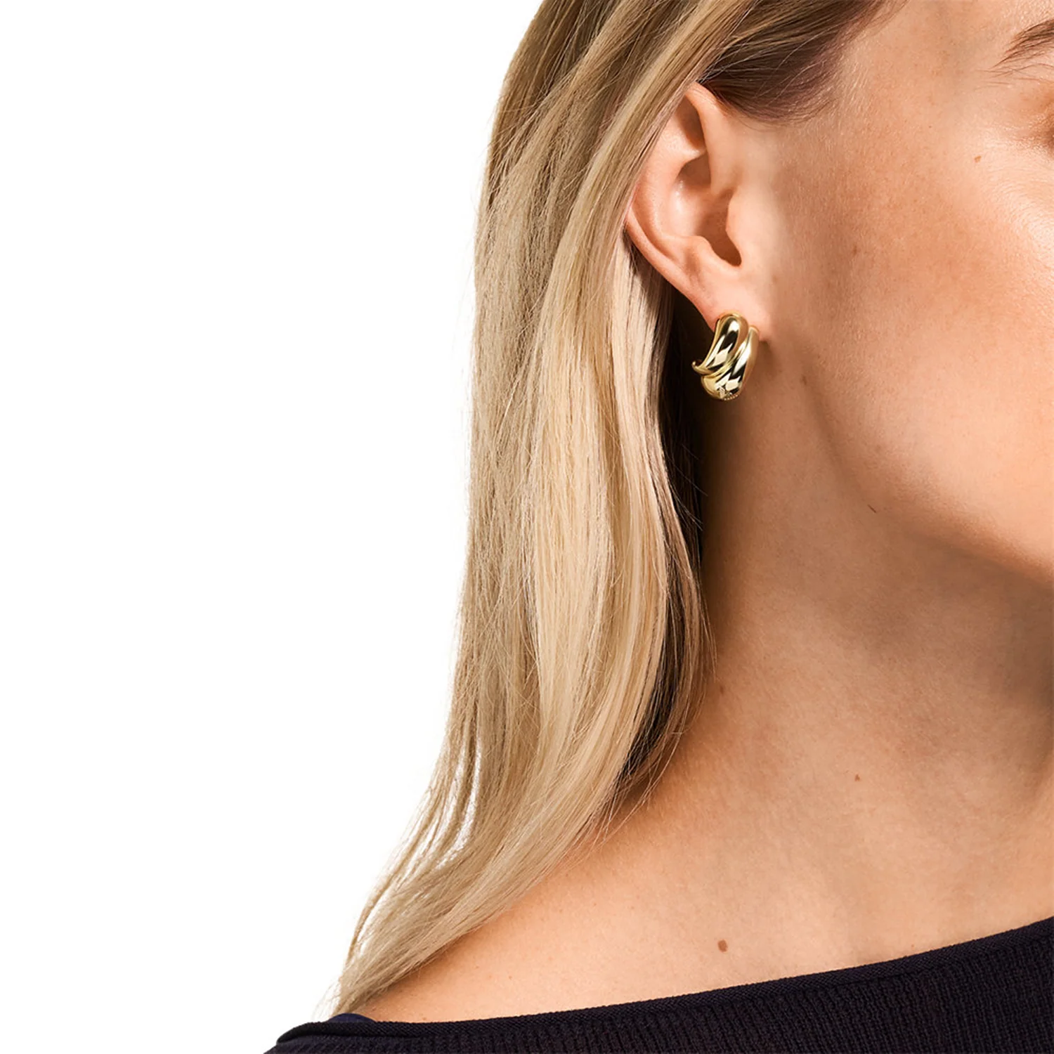 Emporio Armani Iconic Trend Brass Women's Earrings EGS3339710 - Image 3