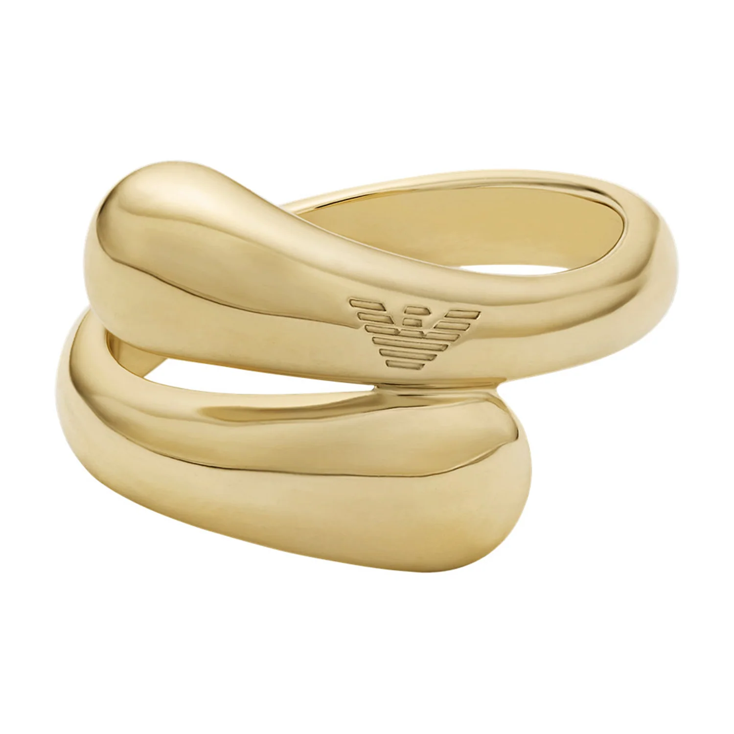 Emporio Armani Iconic Trend Brass Women's Ring EGS3338710-5.5 - Image 4