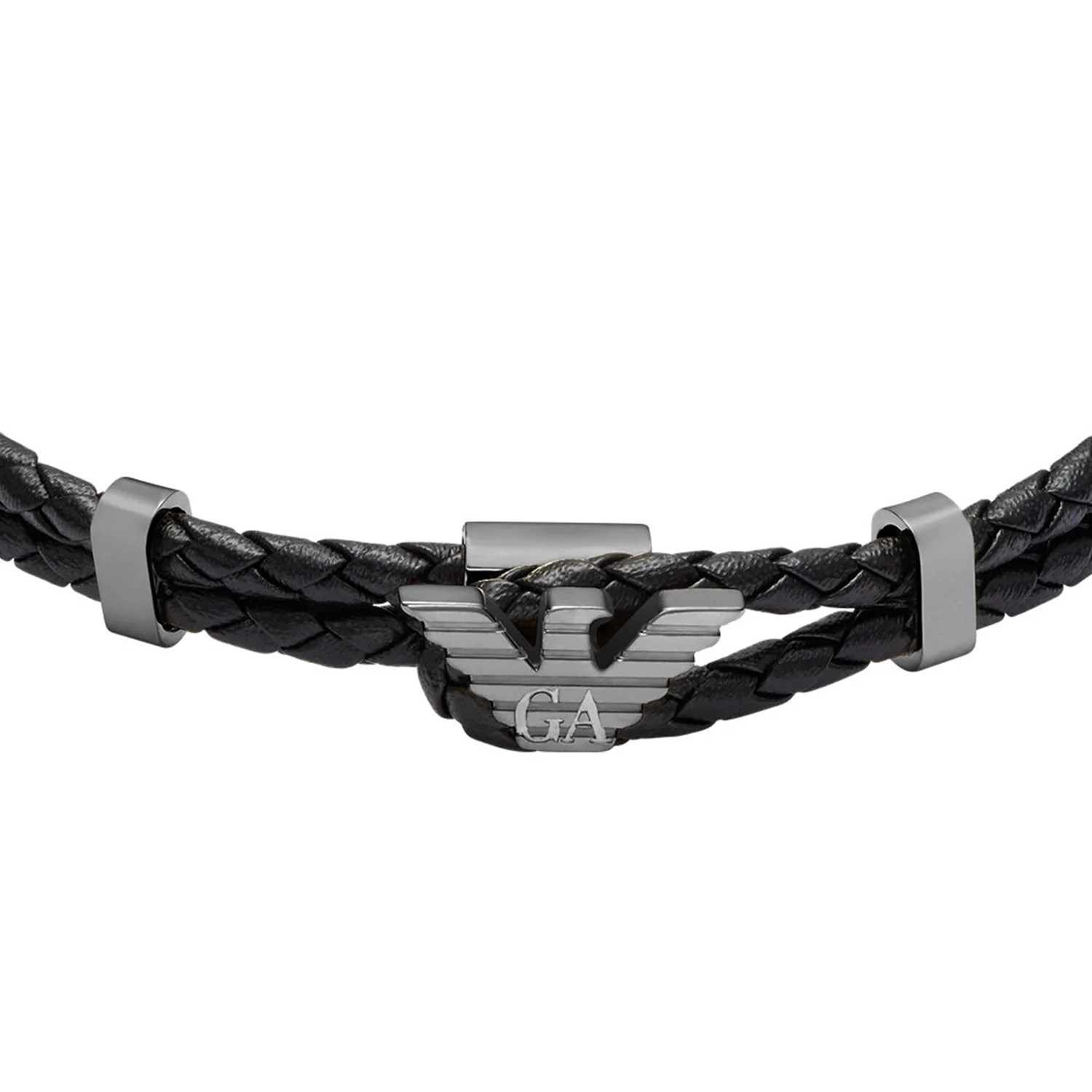 Emporio Armani Leather Men's Bracelet EGS3322060 - Image 3