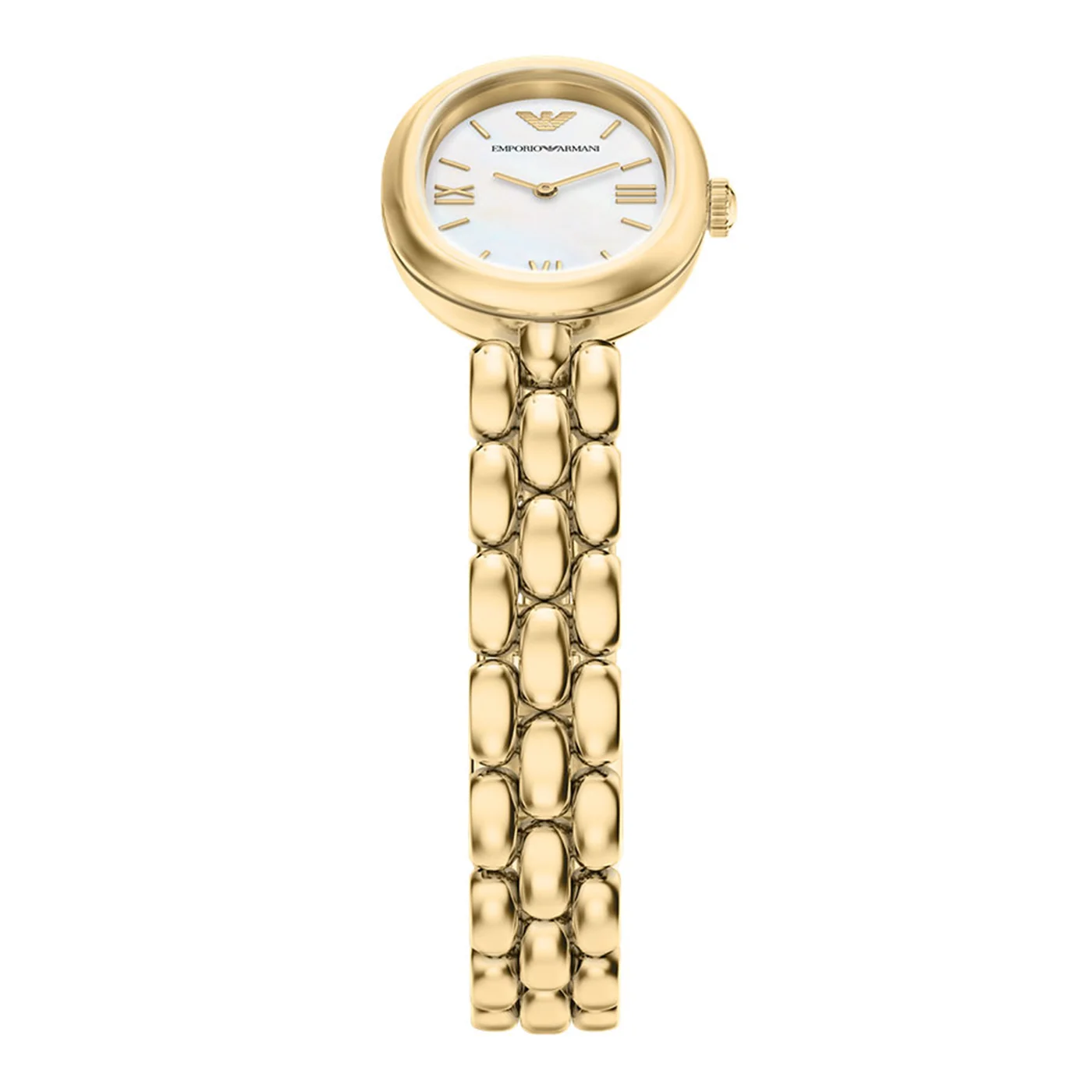 Emporio Armani Oval White Dial Watch AR11777 - Image 4