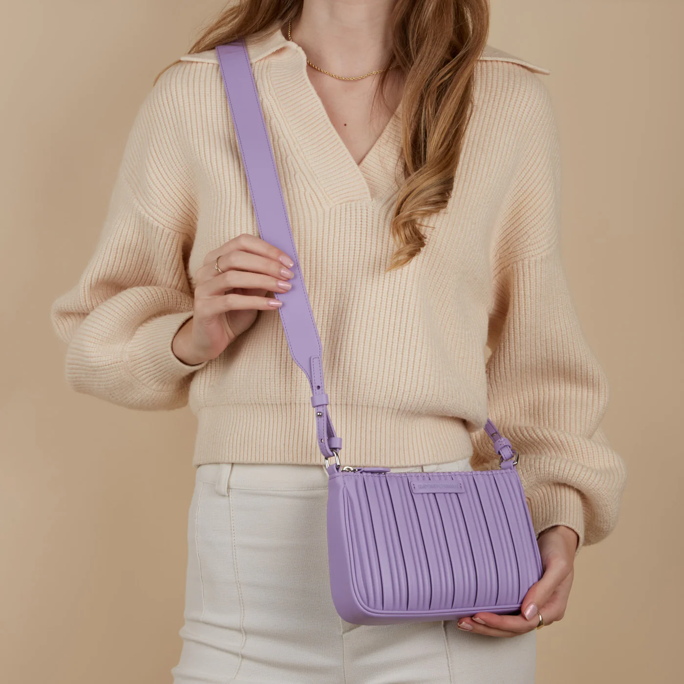 Emporio Armani Purple Shoulder Bag Y3H317-YWQ4E-80264 - Image 3