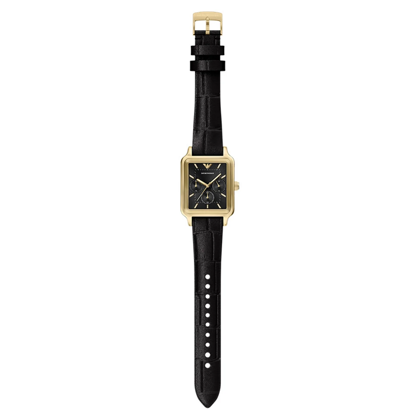 Emporio Armani Rectangular Black Dial Watch AR11753 - Image 5