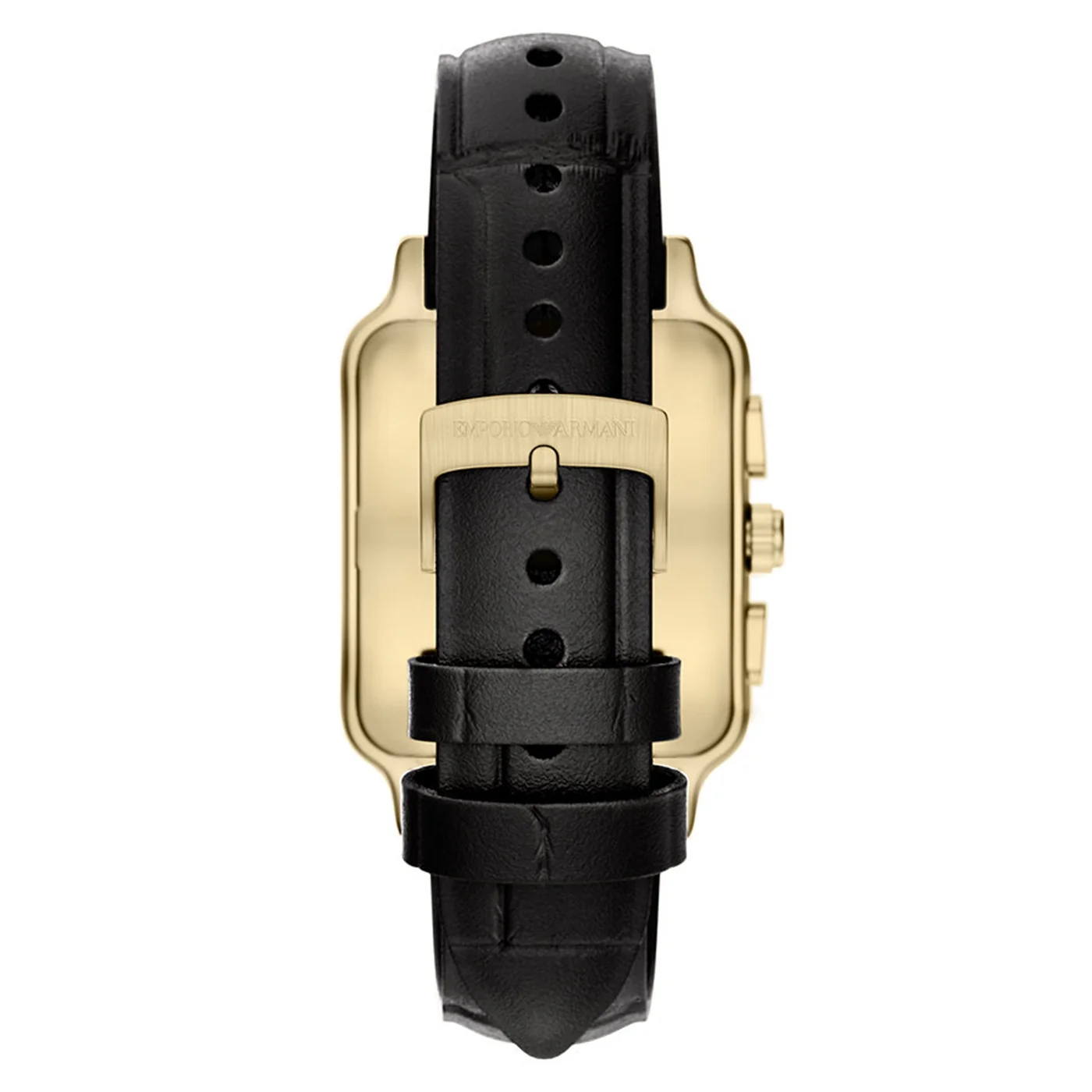Emporio Armani Rectangular Black Dial Watch AR11753 - Image 9