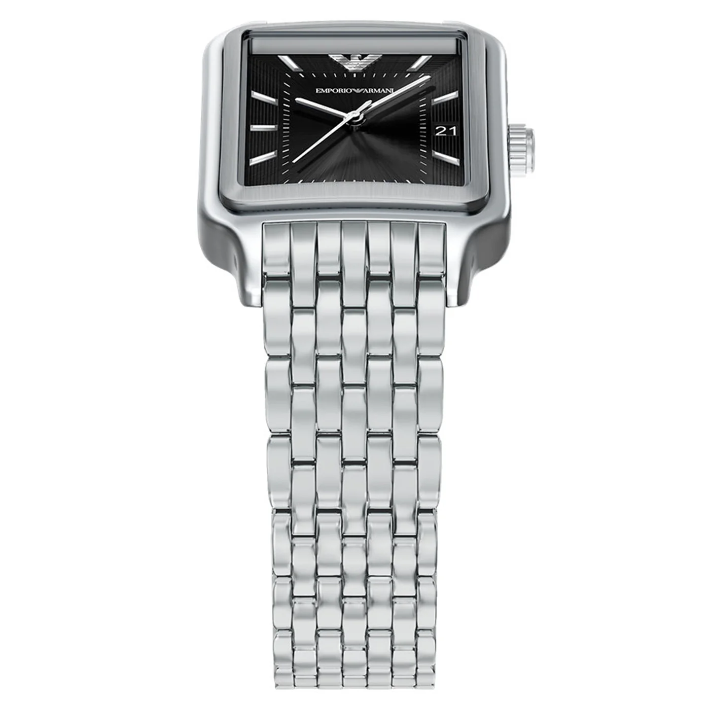 Emporio Armani Rectangular Black Dial Watch AR11755 - Image 4