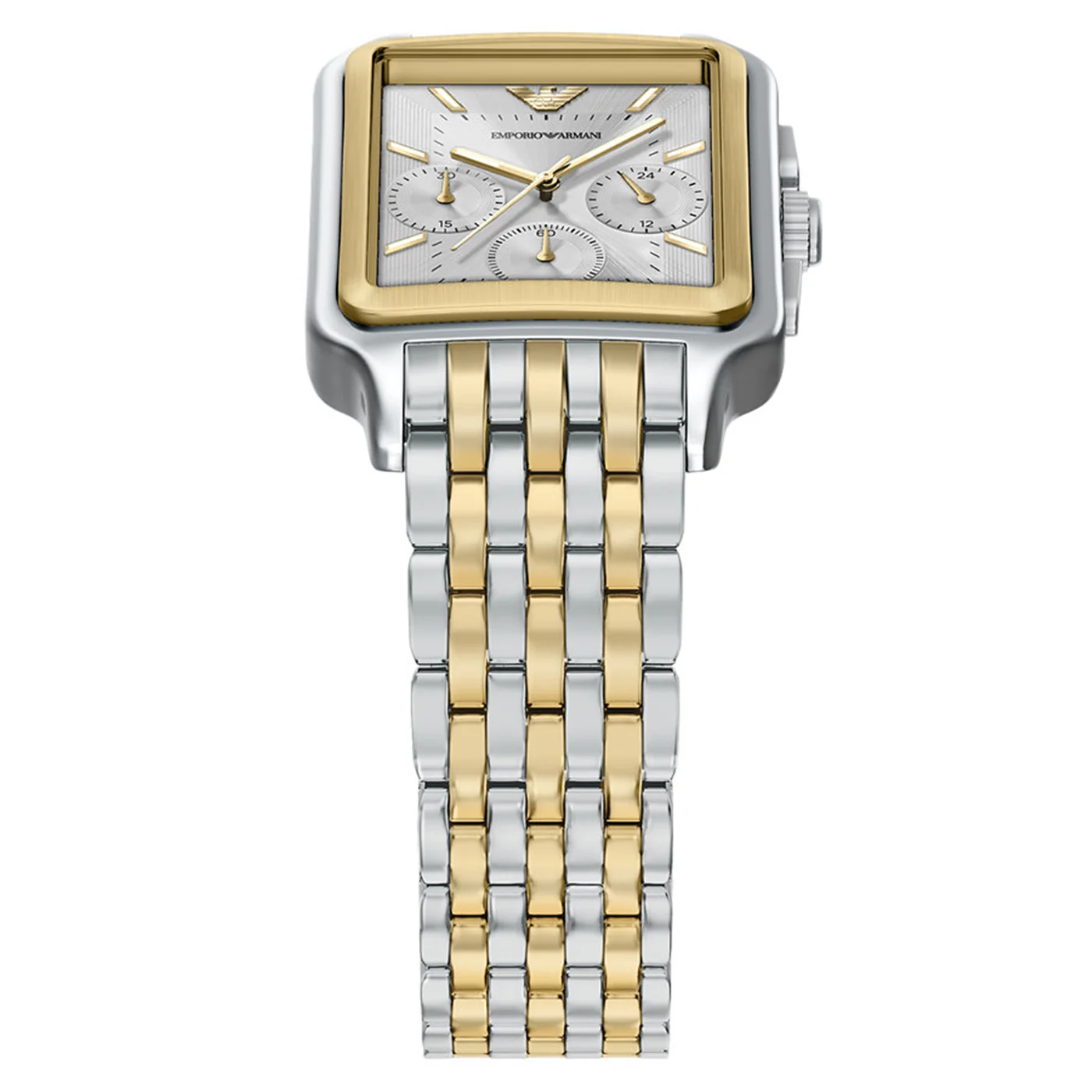 Emporio Armani Rectangular Silver Dial Watch AR11752 - Image 4