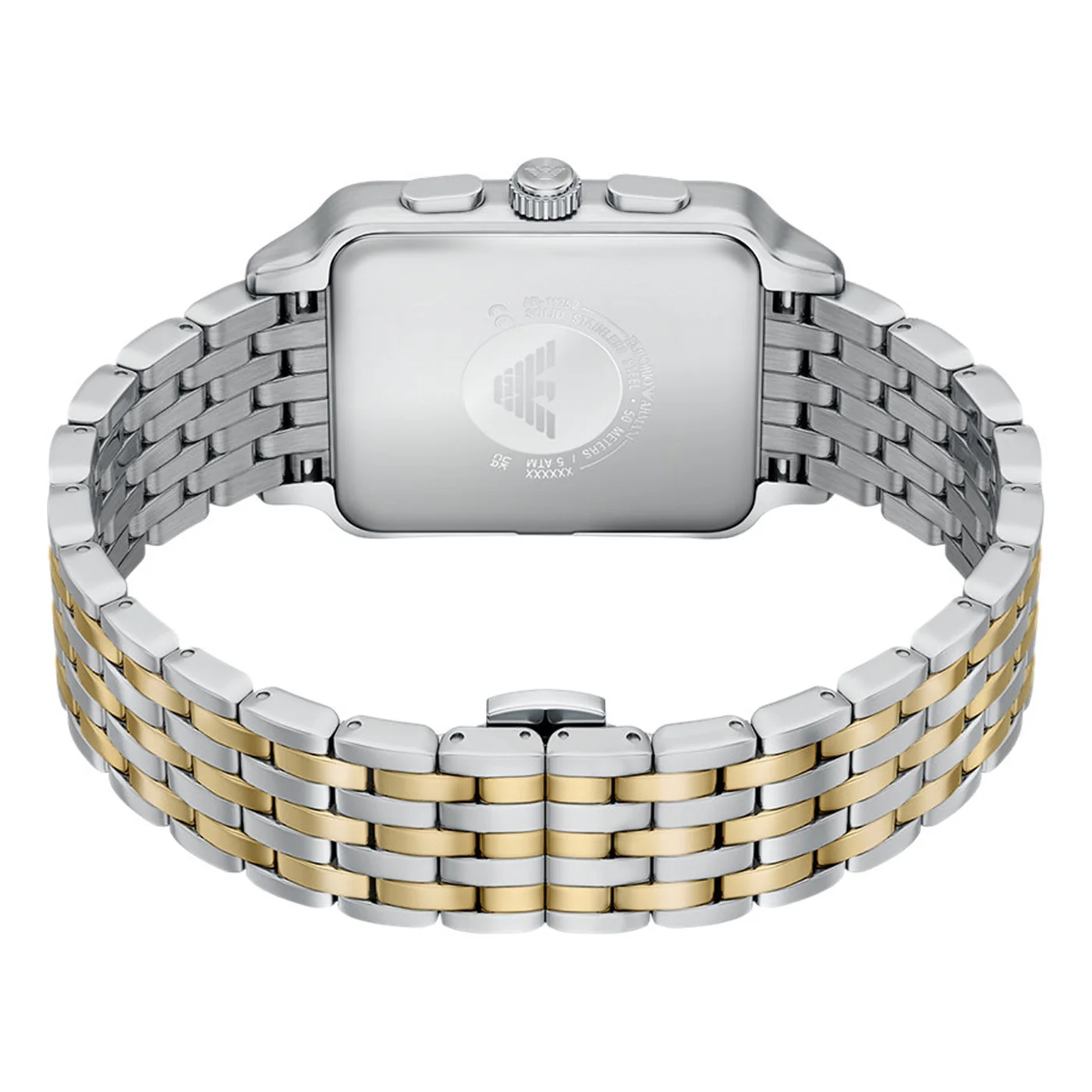 Emporio Armani Rectangular Silver Dial Watch AR11752 - Image 7