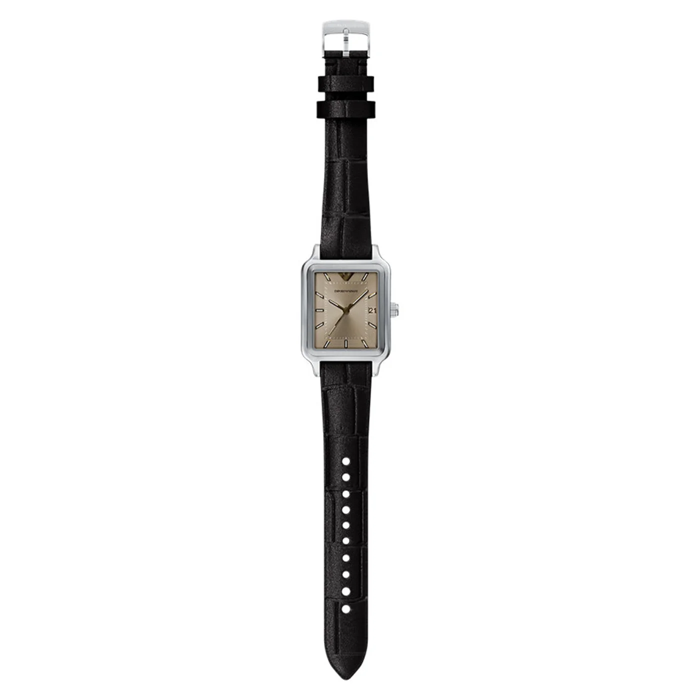 Emporio Armani Rectangular Silver Dial Watch AR11756 - Image 5