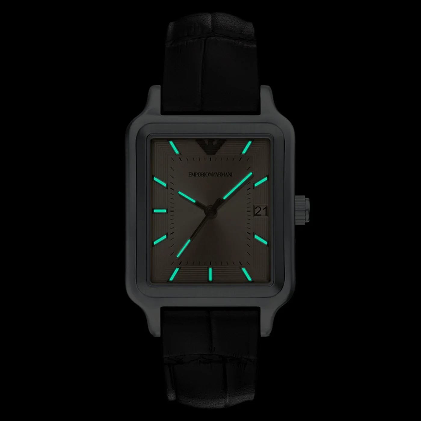 Emporio Armani Rectangular Silver Dial Watch AR11756 - Image 7