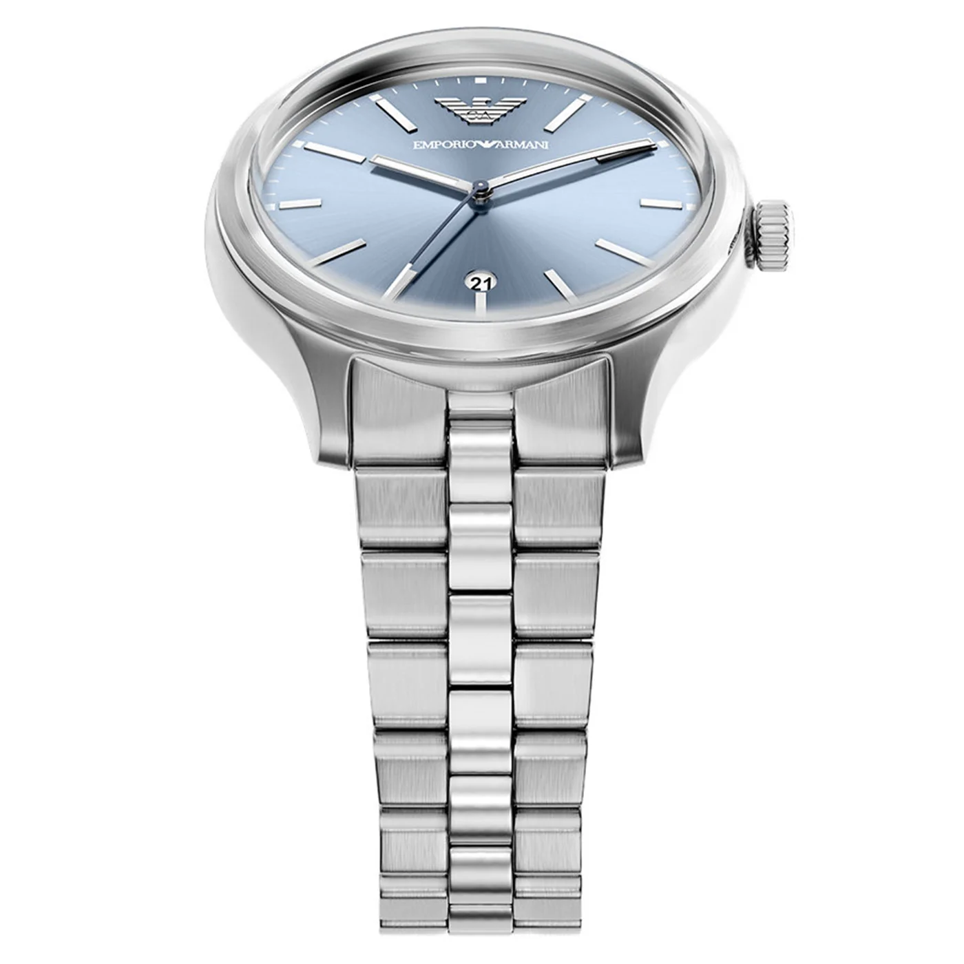 Emporio Armani Round Blue Dial Watch AR11748 - Image 4